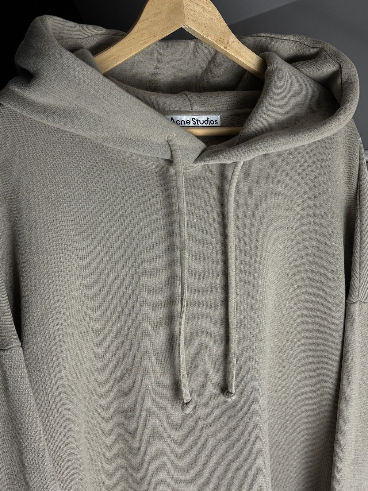 Acne Studios Acne Studios Fester Cropped Oversized Hoodie Sweatshirt Size US M / EU 48-50 / 2 - 3 Thumbnail