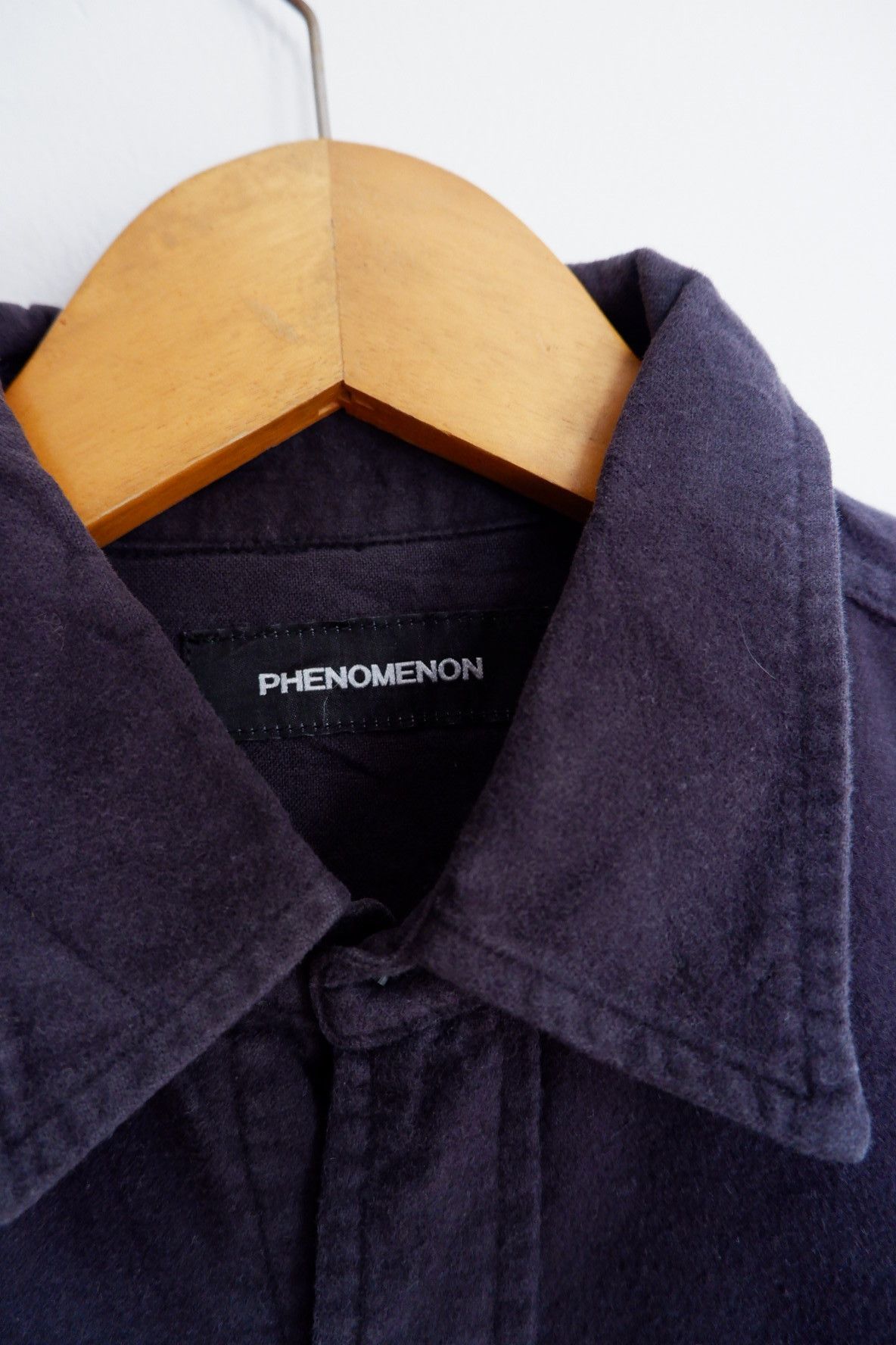 PHENOMENON Phenomenon - AW/2010 Moleskin Shirt Size US L / EU 52-54 / 3 - 4 Thumbnail