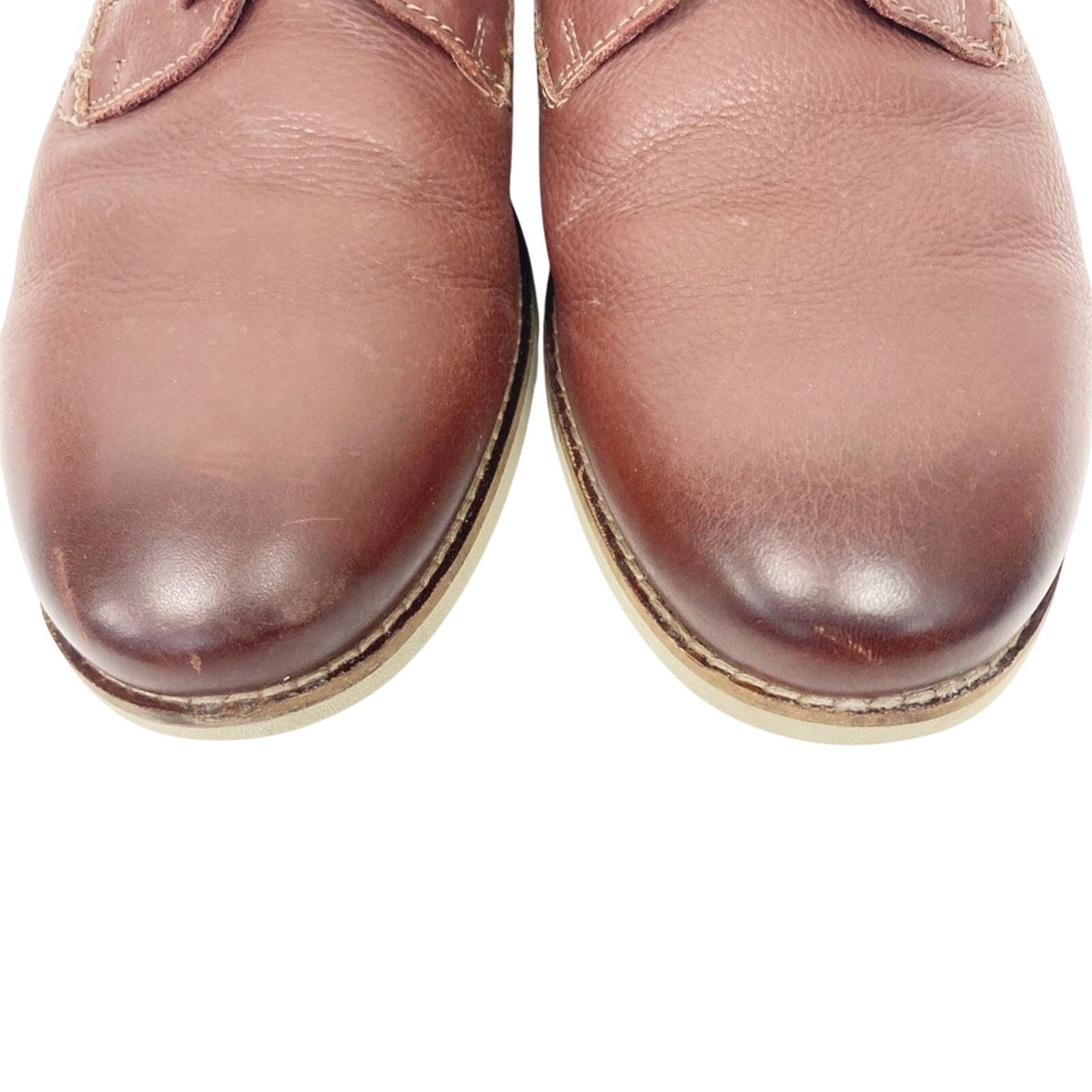 Clarks Collection by Clarks Brown Lace Up Loafers Sz 9 Size US 9 / EU 42 - 5 Thumbnail