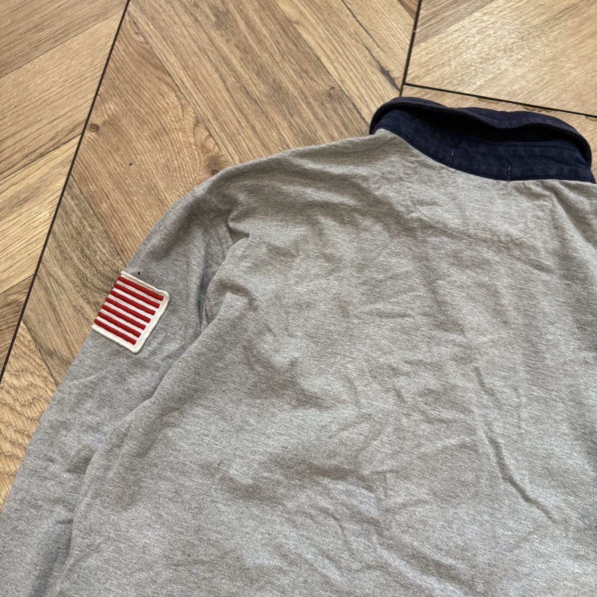 Polo Ralph Lauren Polo Ralph Lauren USA Grey Sweatshirt S Streetwear 00s Size US S / EU 44-46 / 1 - 13 Thumbnail