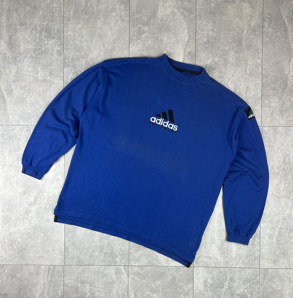 Adidas Adidas Equipment Vintage Retro 90s Sportswear Long Sleeve Size US XL / EU 56 / 4 - 1 Thumbnail