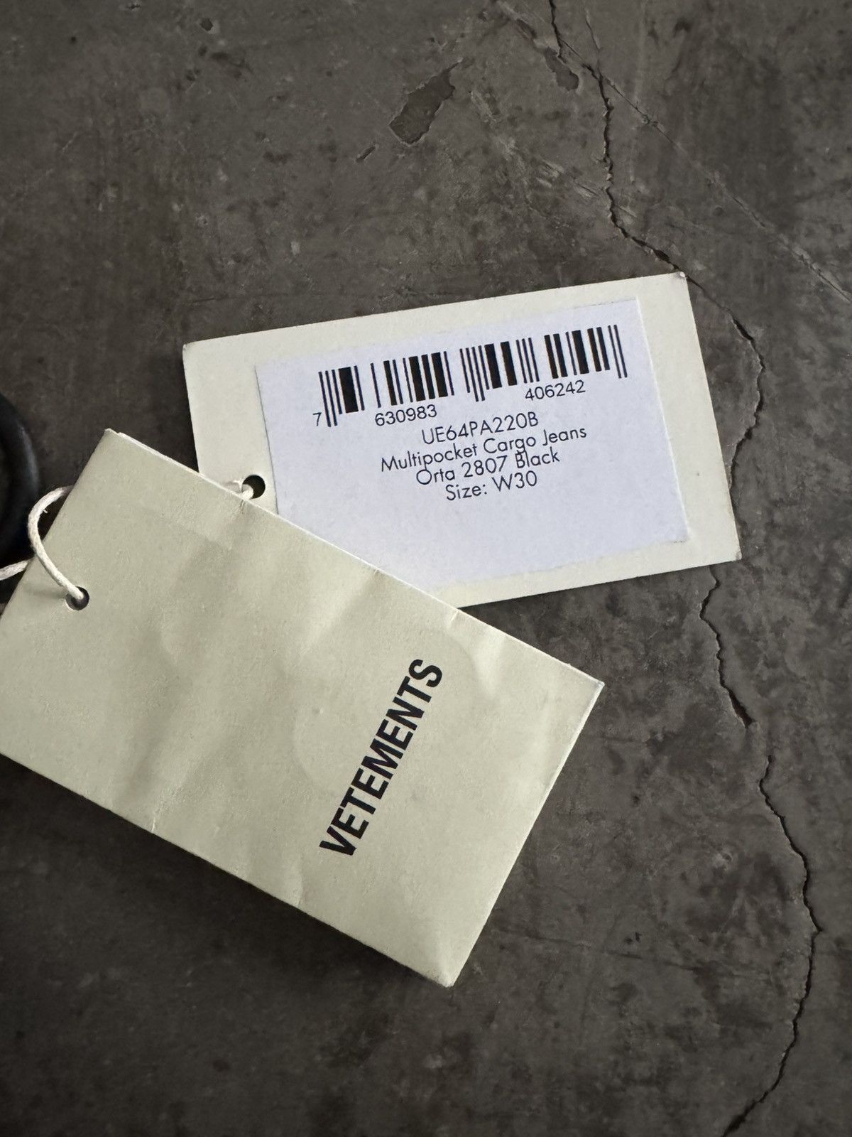 Vetements Vetements Distressed Multi-Pocket Cargo Denim Size US 30 / EU 46 - 5 Thumbnail