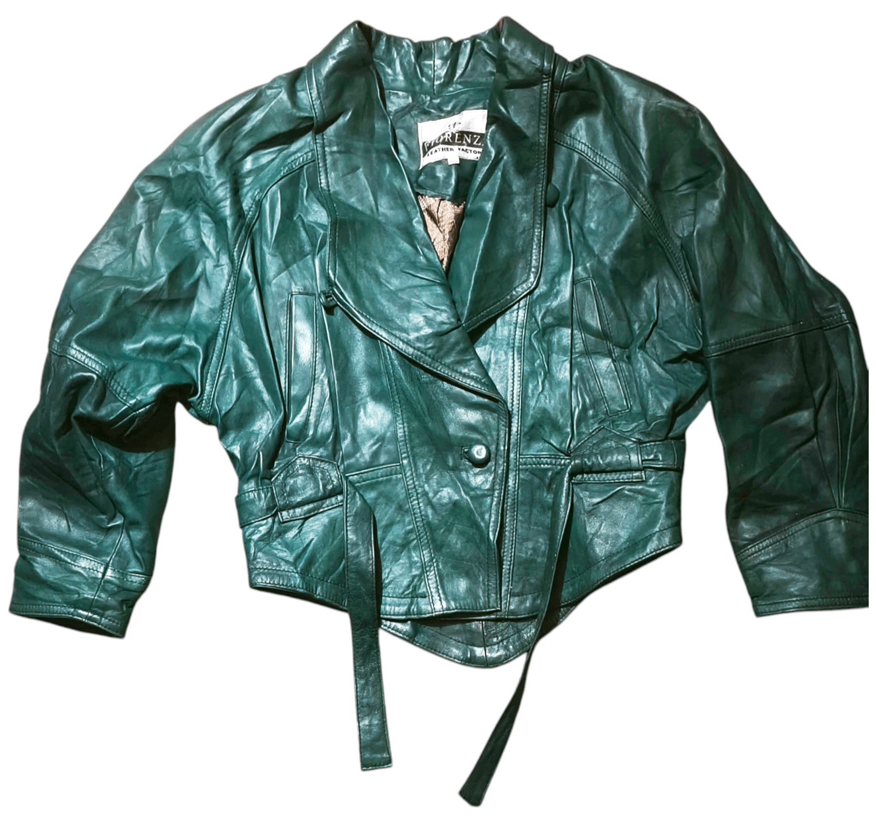 Other Vintage Fiorenza genuine leather jacket Italy Size XS / US 0-2 / IT 36-38 - 1 Thumbnail
