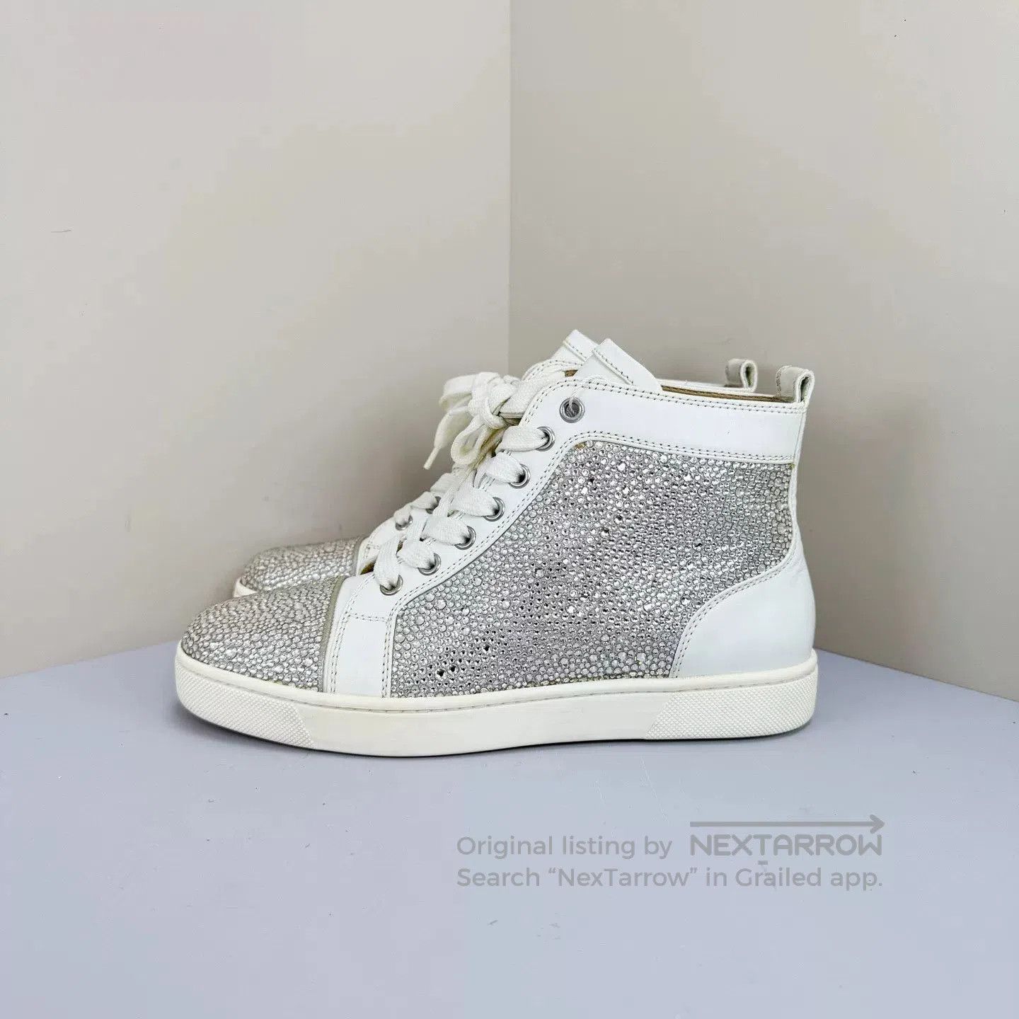 Christian Louboutin Christian Louboutin White Diamond Casual Shoes. Size US 6 / IT 36 - 2 Thumbnail