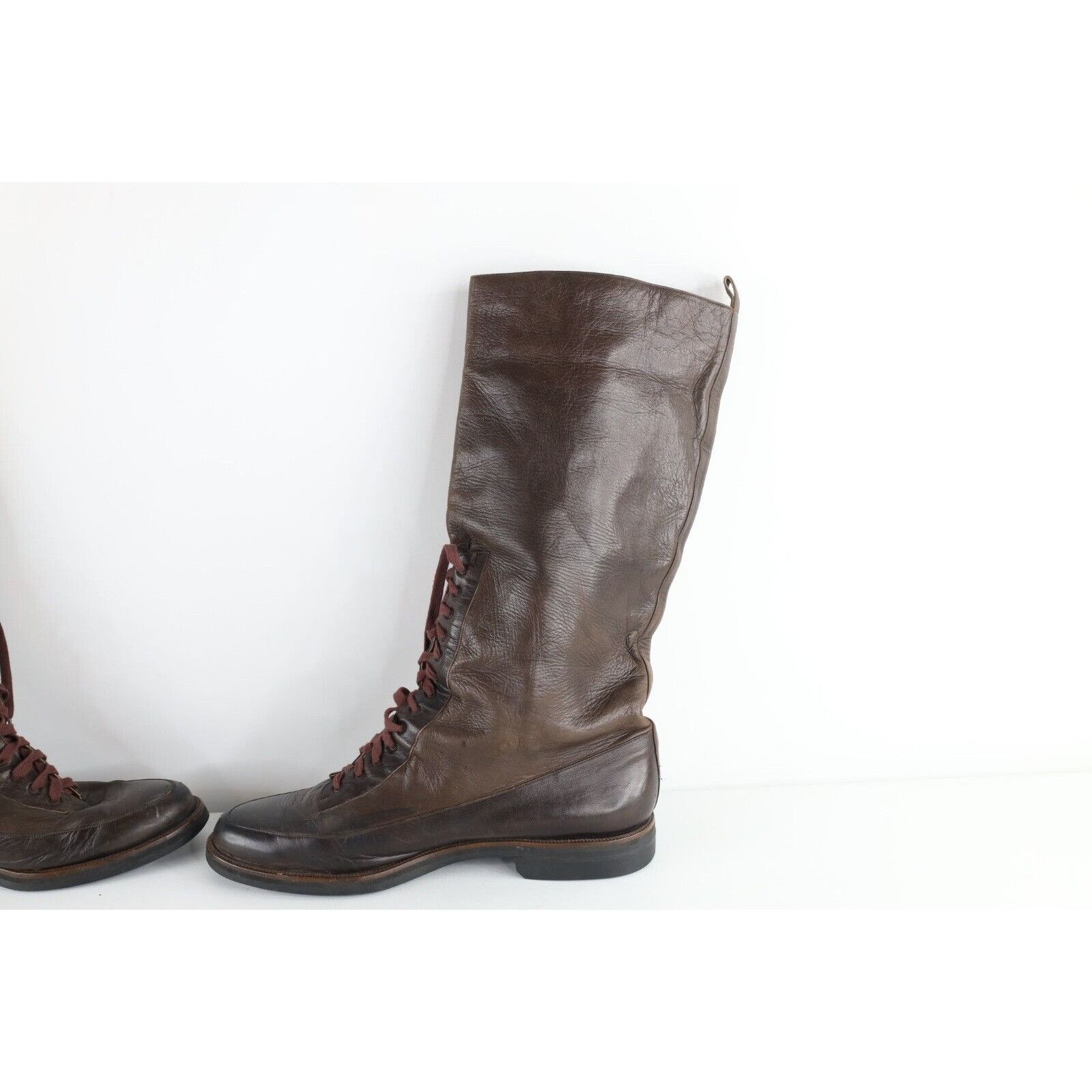 Colette Vintage 70s Colette Margom Italy Soft Lambskin Leather Boots Size US 12 / IT 42 - 9 Thumbnail