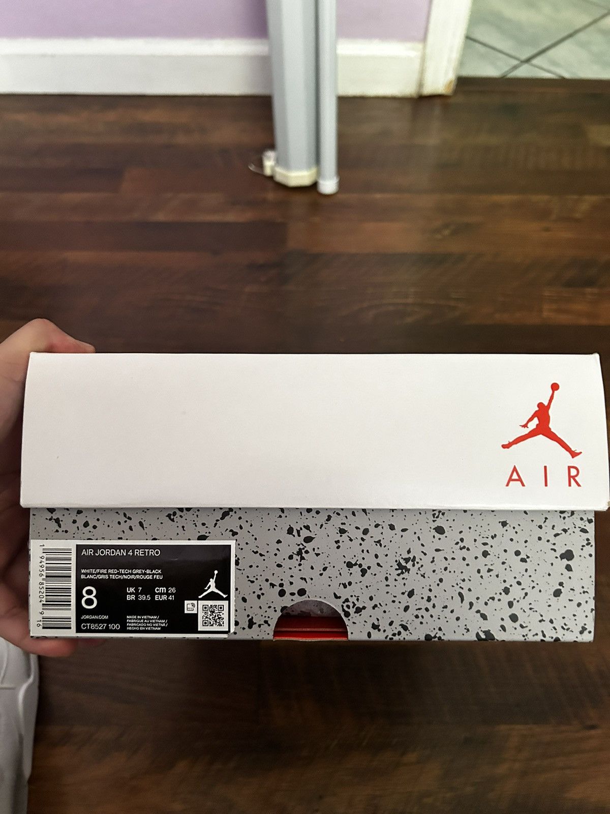 Jordan Brand Jordan 4 White Oreo Size US 8 / EU 41 - 7 Thumbnail