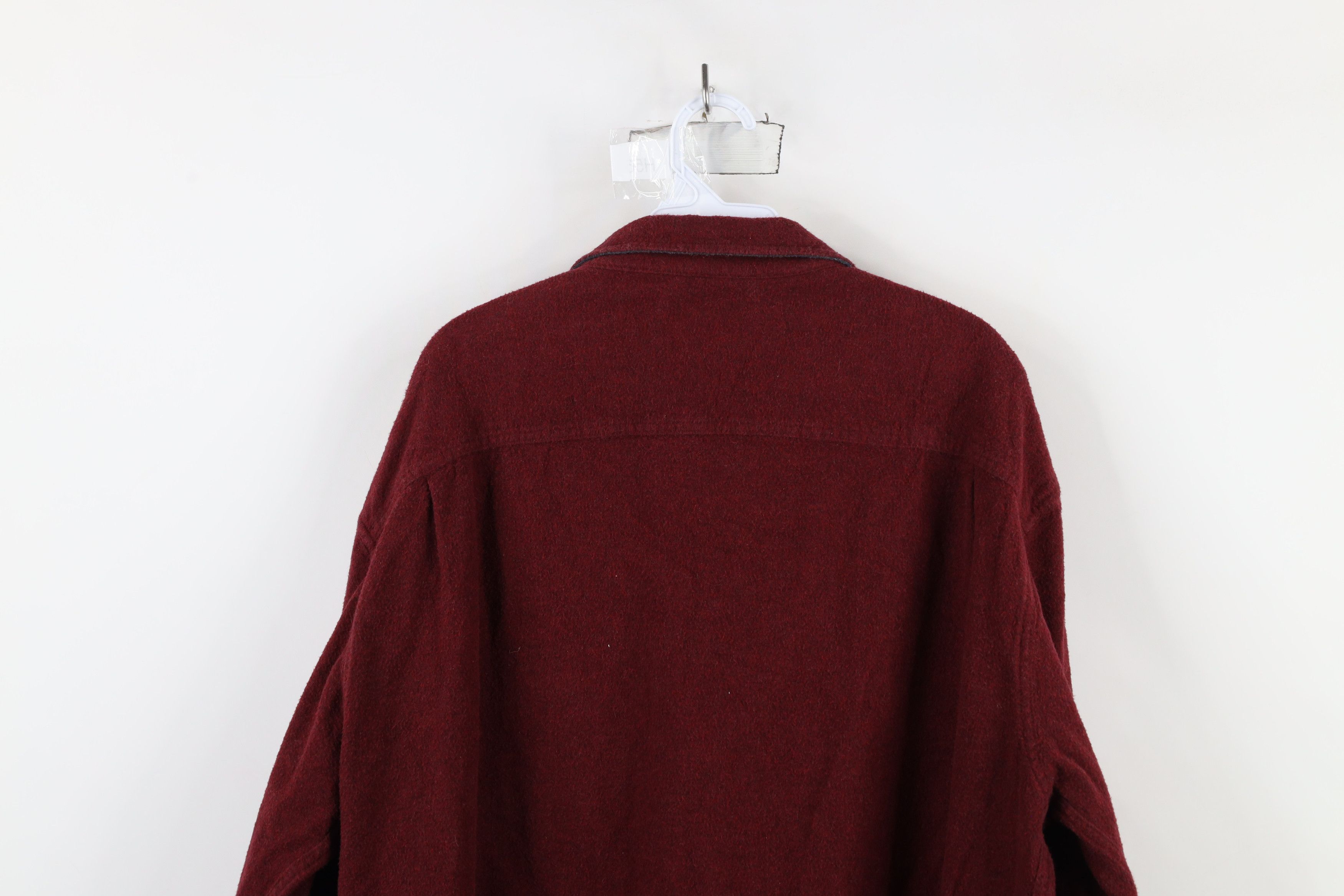 Vintage Vintage 90s Streetwear Chamois Cloth Collared Button Shirt Size US XL / EU 56 / 4 - 10 Thumbnail