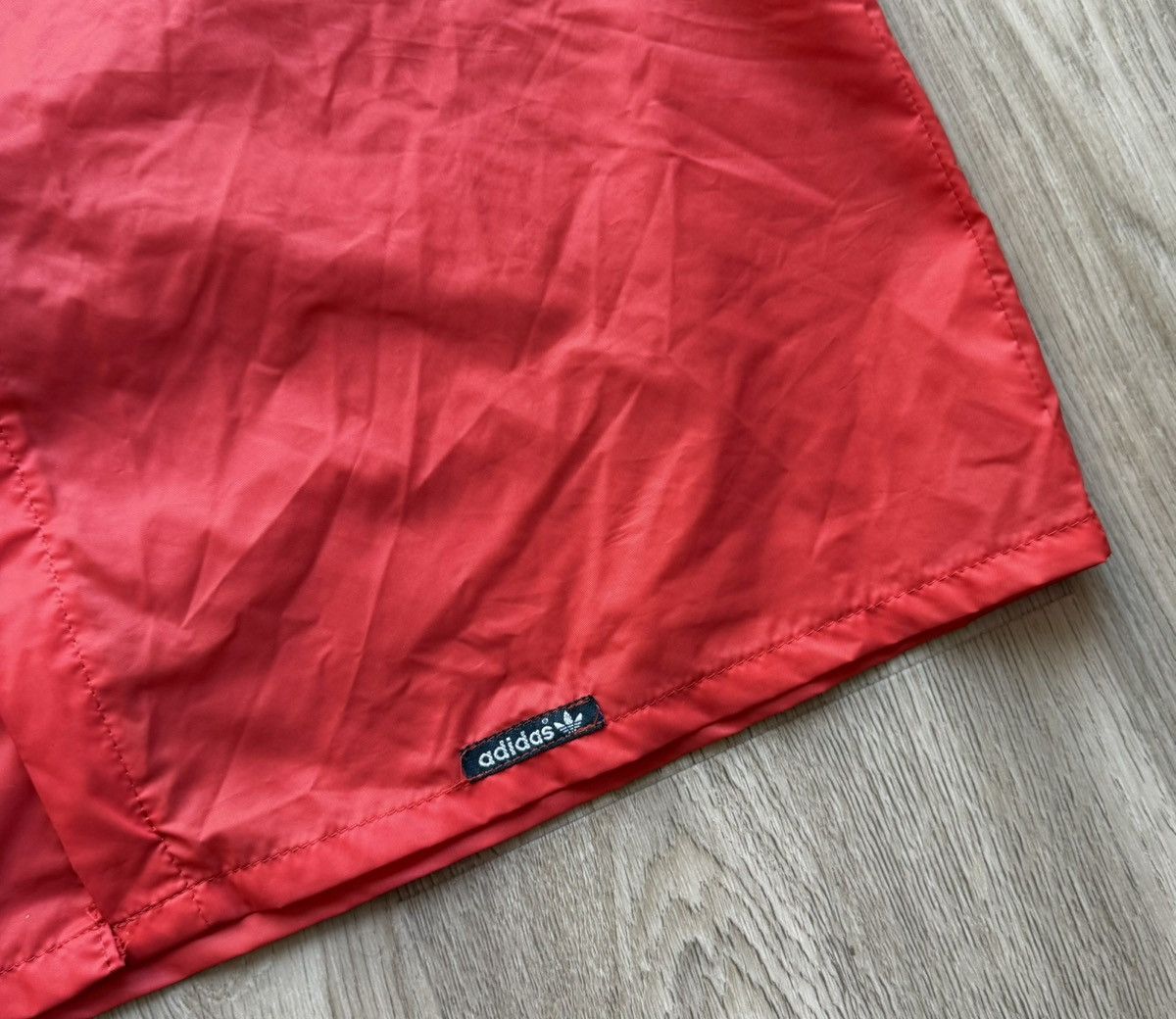 Adidas Vintage 70-80s Adidas Ventex Red Windbreaker Track Jacket Size US M / EU 48-50 / 2 - 4 Thumbnail