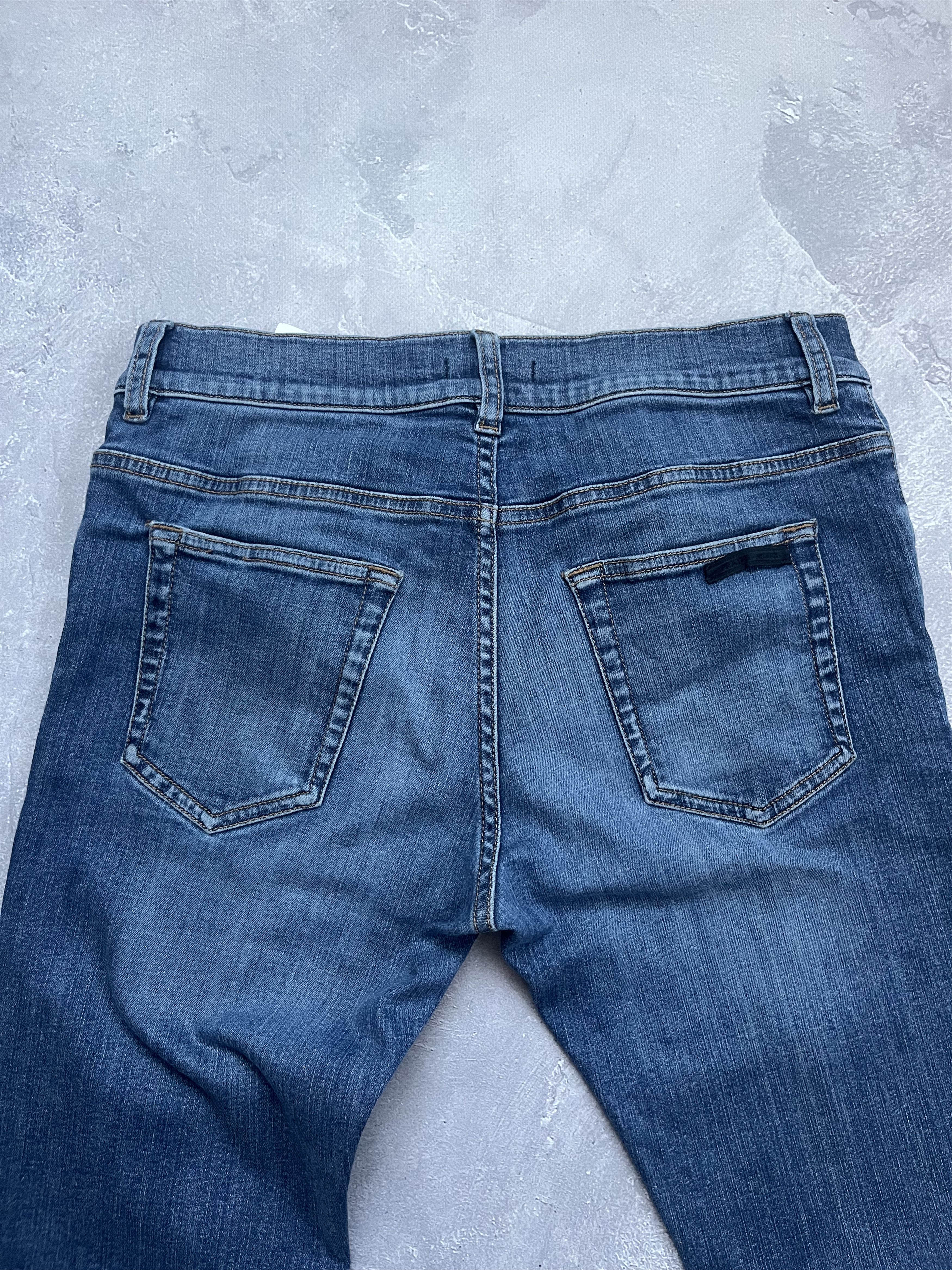 Prada Prada Denim Jeans Women Blue Black Tab Size 30 Size 30" / US 8 / IT 44 - 10 Thumbnail