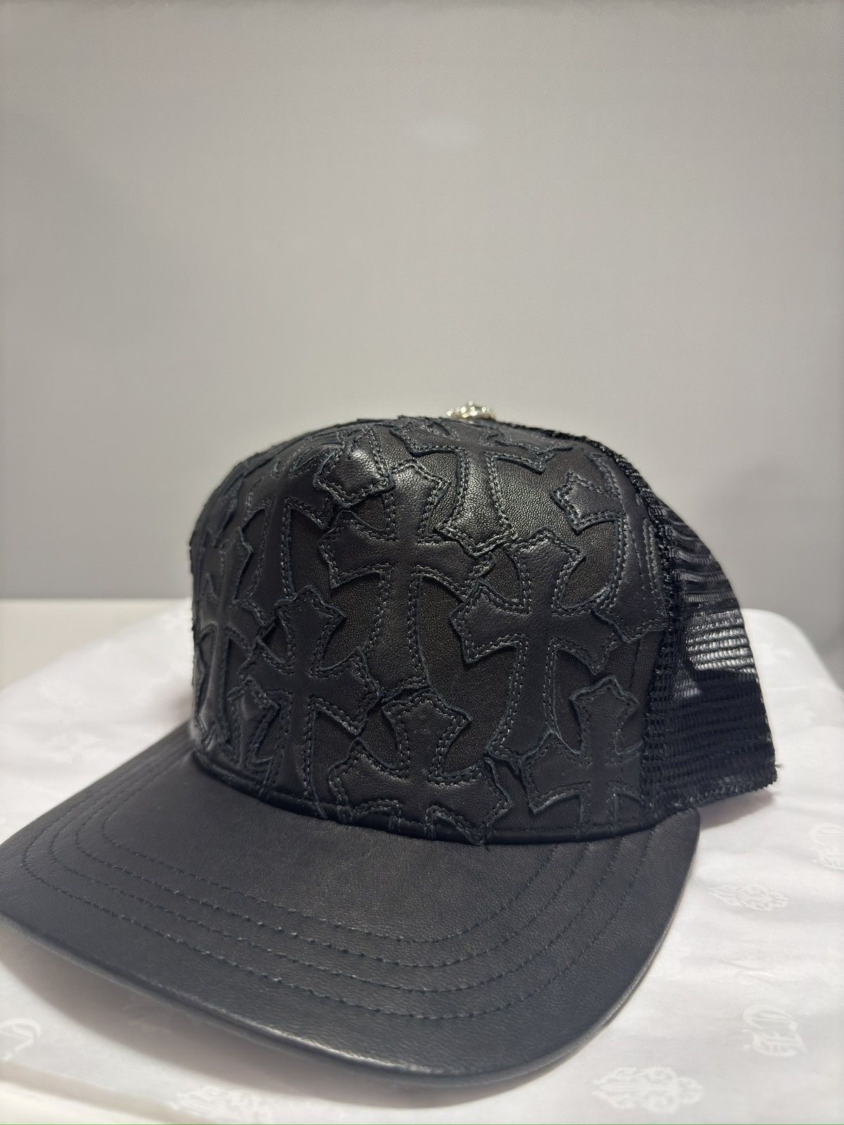 Chrome Hearts Cemetery Trucker Orange