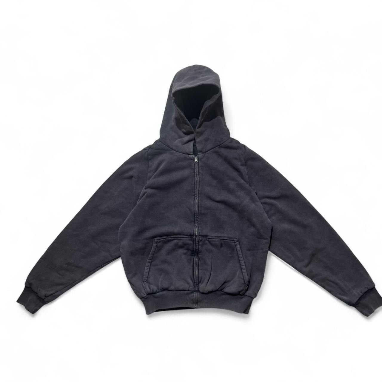 Yeezy Yeezy Gap Poetic Black Zip Up Hoodie | Grailed