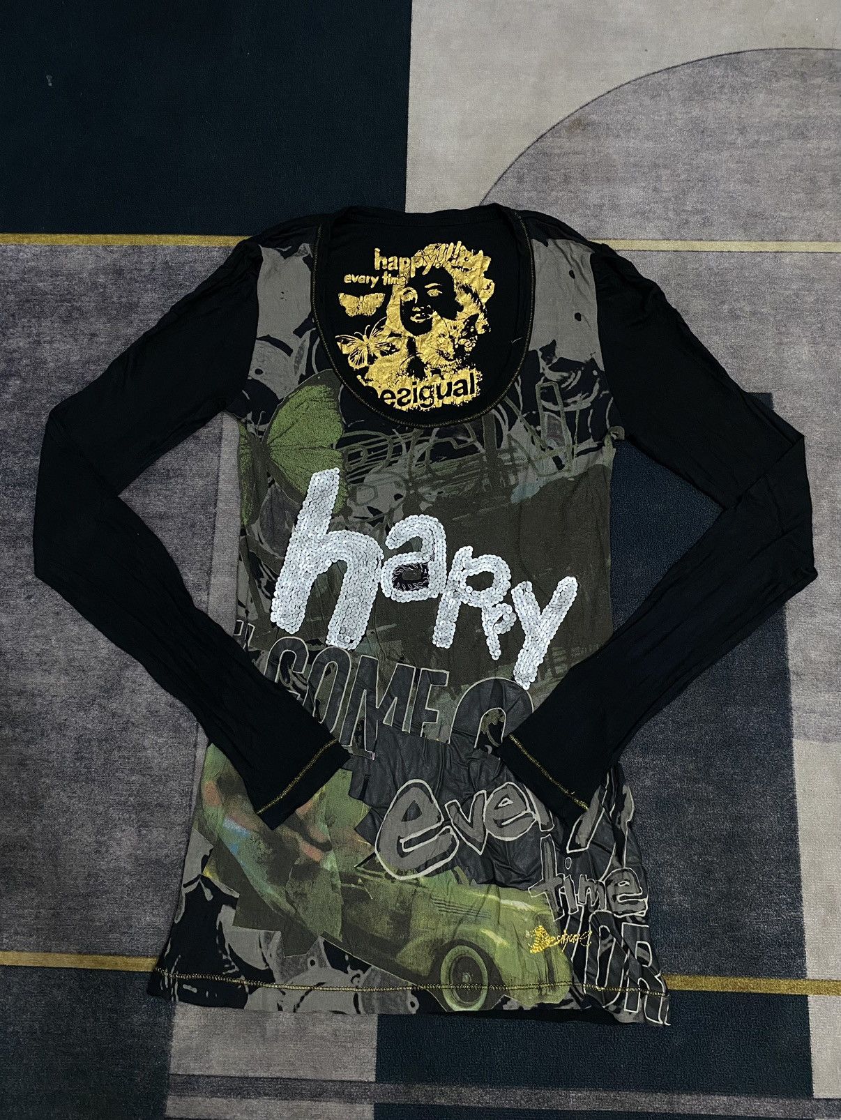 DESIGUAL Y2K IFSIXWASNINE STYLE LONG SLEEVE