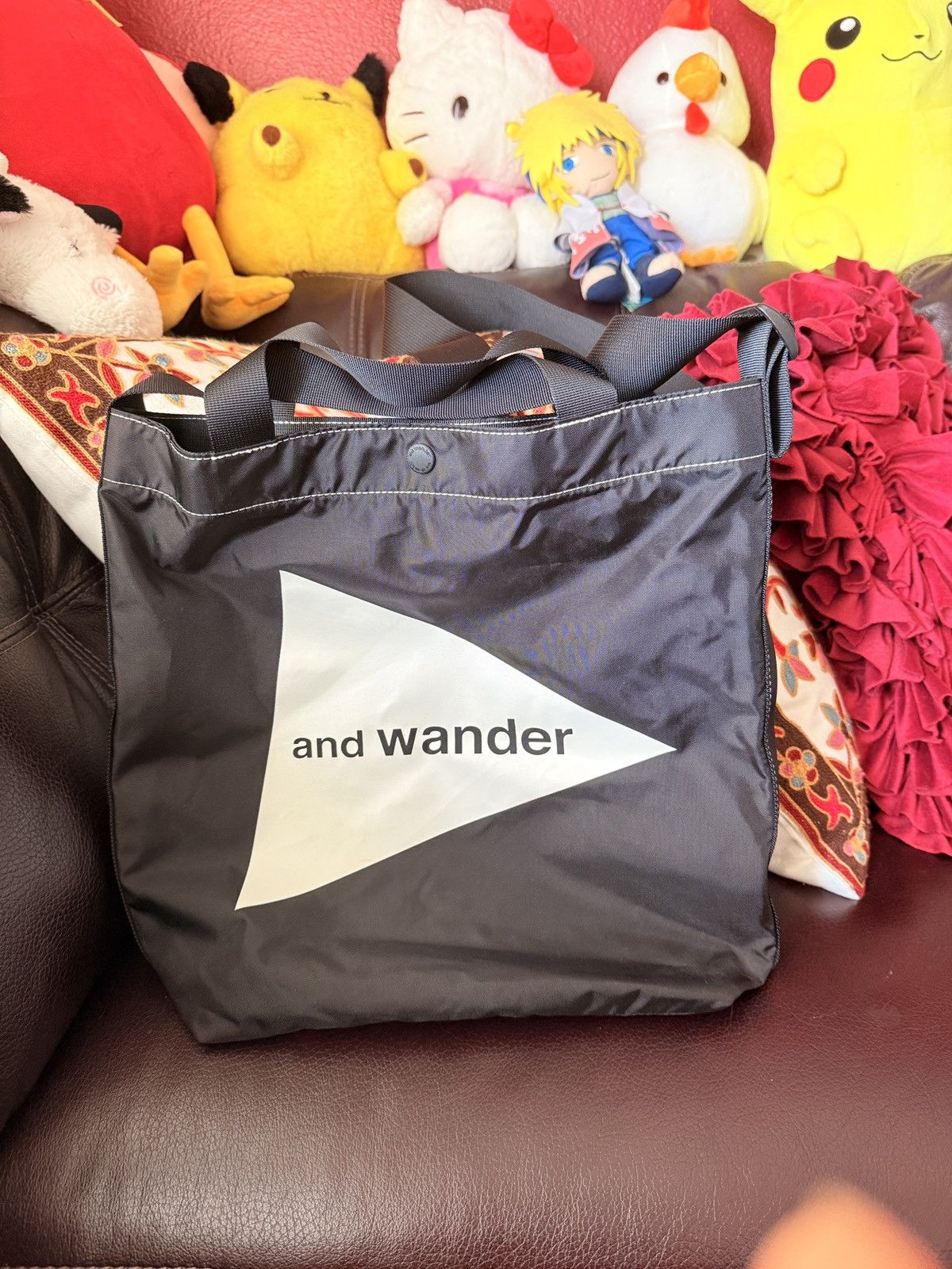 And Wander and wander tote bag, polyester, black Size ONE SIZE - 1 Thumbnail