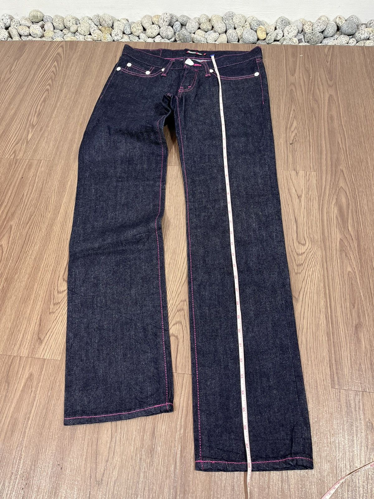 atmos Atmos Girl Pink Stitch Indigo Denim Size US 30 / EU 46 - 15 Thumbnail