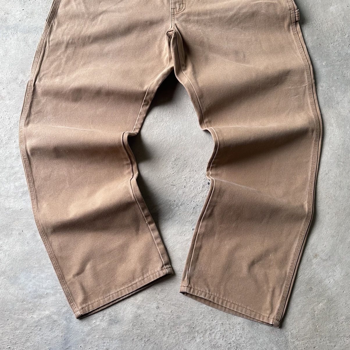 Carhartt × Dickies (38x33) Crazy Vintage Y2K Faded Dickies Carpenter Pants Size US 38 / EU 54 - 3 Thumbnail