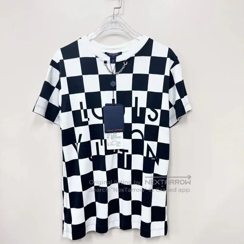 Louis Vuitton Louis Vuitton Checkered Design Women's T. Size S / US 4 / IT 40 - 1 Thumbnail