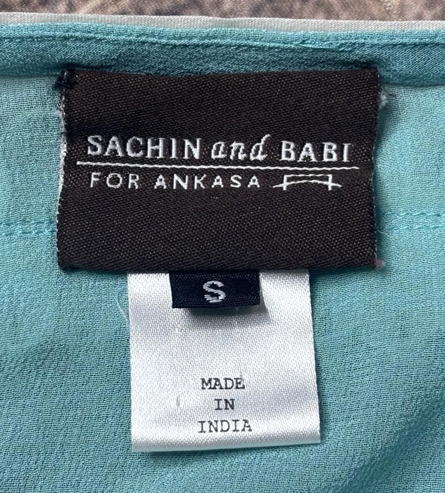Other Sachin and Babi for Ankasa Top Women's S Silk Ruffle Kimono Size S / US 4 / IT 40 - 2 Thumbnail