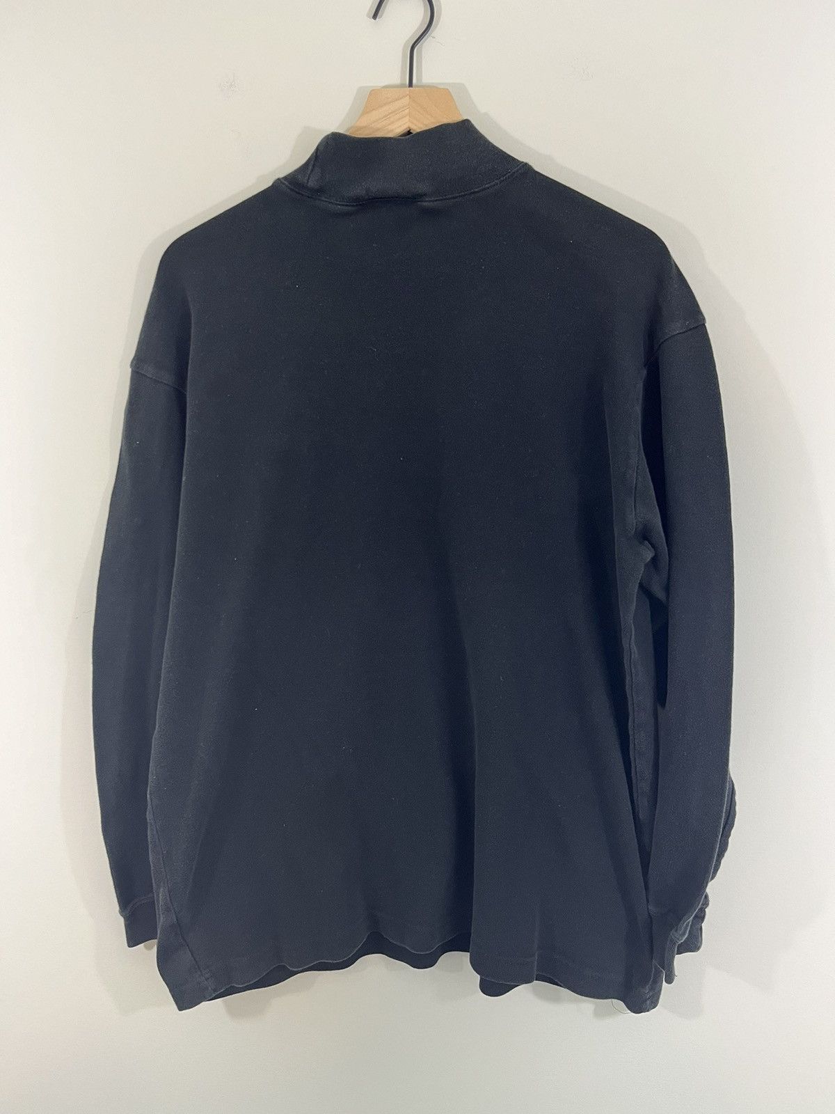NFL Faded Oakland Raiders Blank Black Turtleneck Shirt Size US L / EU 52-54 / 3 - 4 Thumbnail