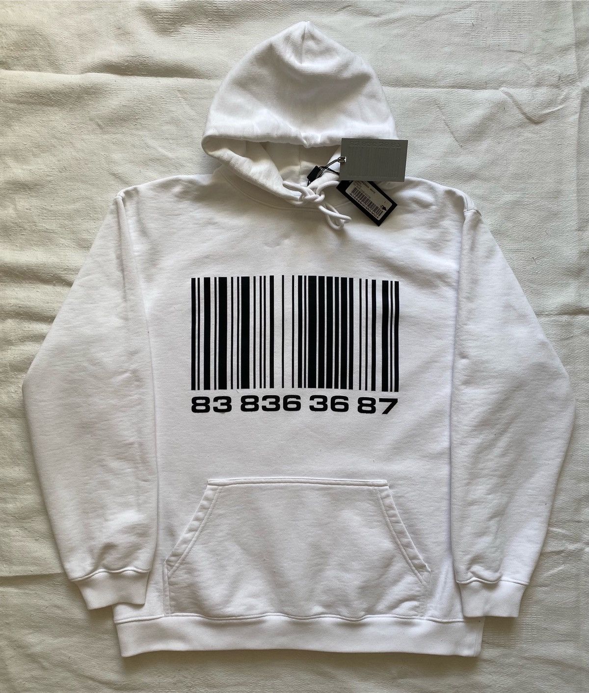 Vetements Vetements Barcode Hoodie Size US L / EU 52-54 / 3 - 1 Thumbnail
