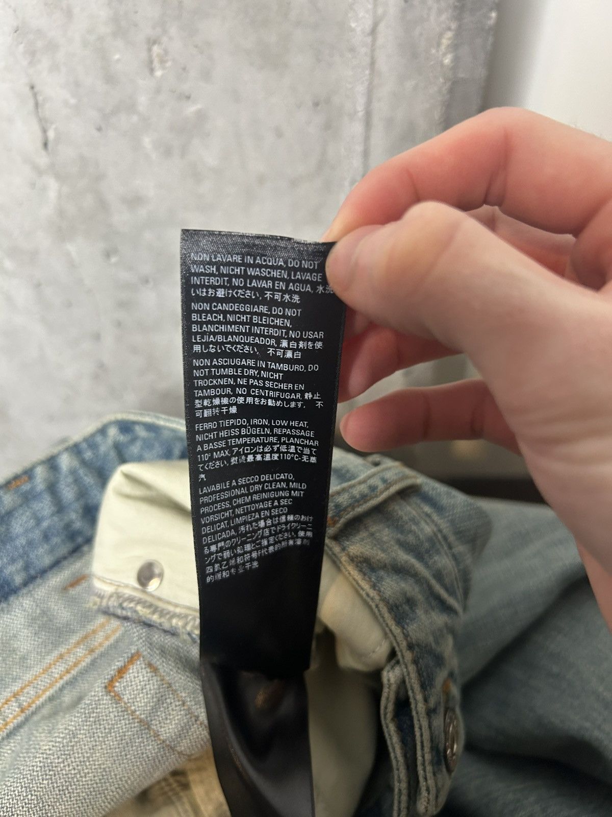 Balenciaga GRAIL HYBRID FLANNEL JEANS Size US 32 / EU 48 - 16 Thumbnail
