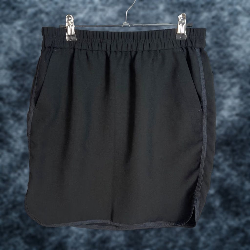 J.Crew J.Crew Womens Black Elastic Waist Skirt Size 4 Size 27" / US 4 / IT 40 - 1 Thumbnail