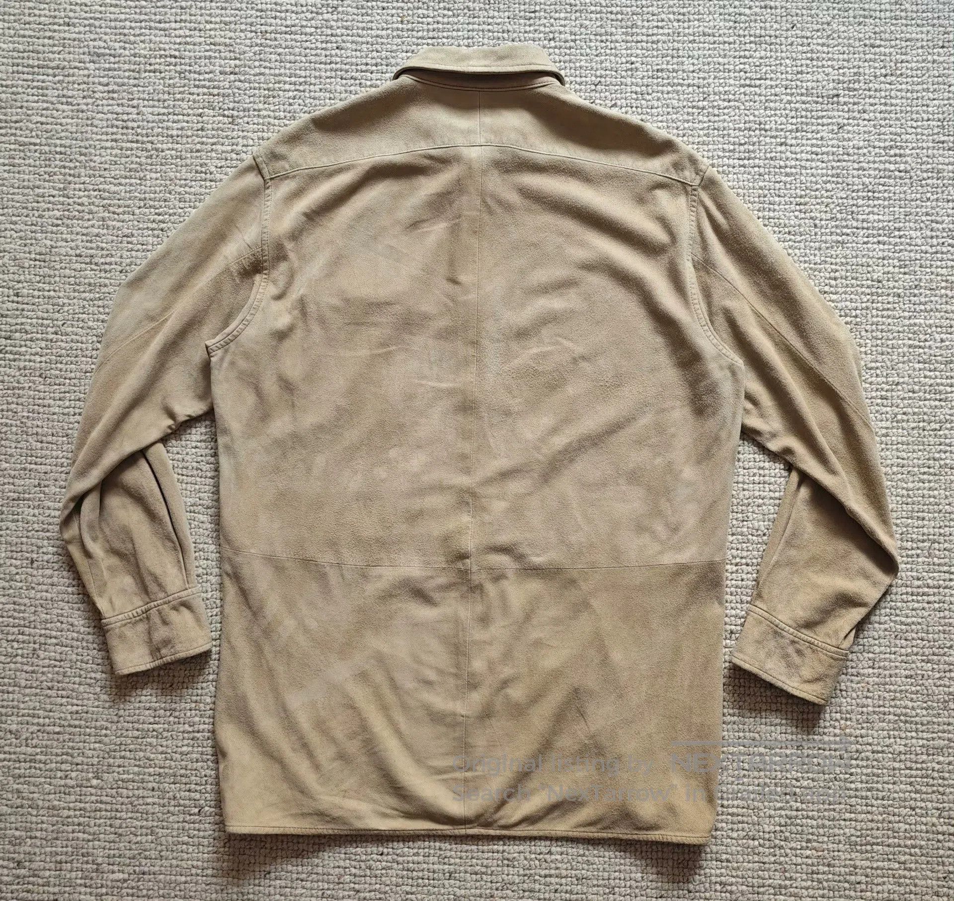 Polo Ralph Lauren Polo Ralph Lauren Suede Leather Shirt. Size US M / EU 48-50 / 2 - 3 Thumbnail