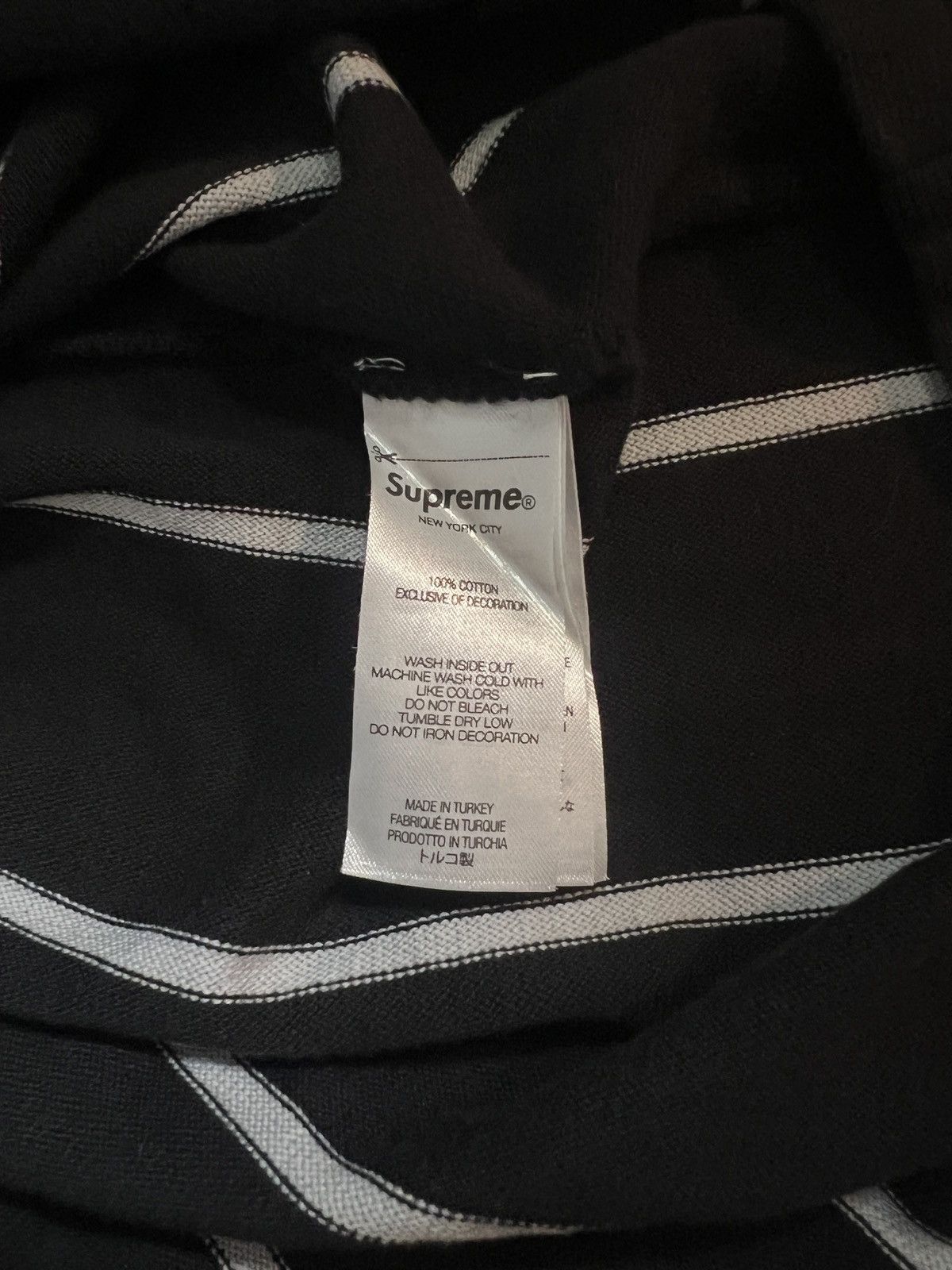 Supreme RAGLAN LONG SLEEVE TOP Size US M / EU 48-50 / 2 - 9 Thumbnail