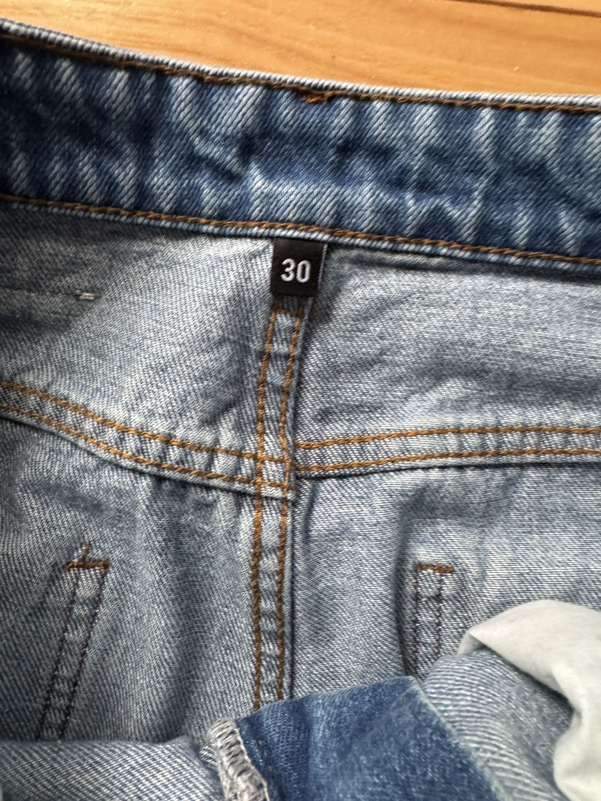 Vintage × basketcase gallery Basket case Gallery LAX blow out baggy denim Size US 30 / EU 46 - 4 Thumbnail
