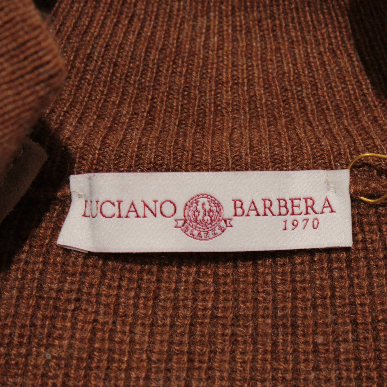 Luciano Barbera Luciano Barbera Sweater Size US M in Brown Size US M / EU 48-50 / 2 - 3 Thumbnail