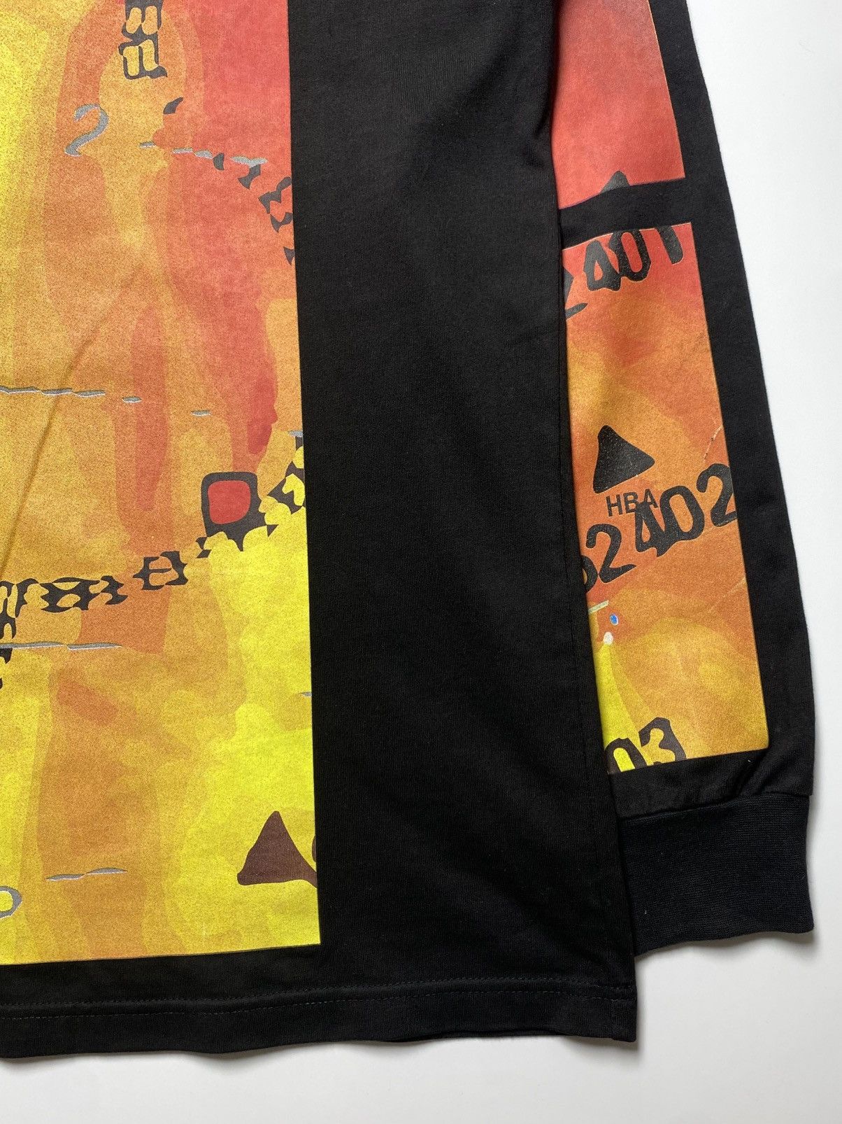 Hood By Air Hood By Air - Weather Map Long Sleeve T-Shirt Size US XL / EU 56 / 4 - 6 Thumbnail
