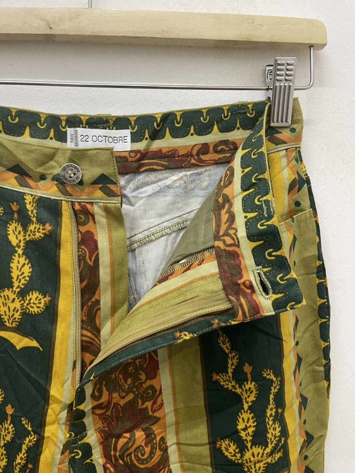 Japanese Brand Rare 22 OCTOBRE Paris Bruxelles Pant Size 26" / US 2 / IT 38 - 6 Thumbnail