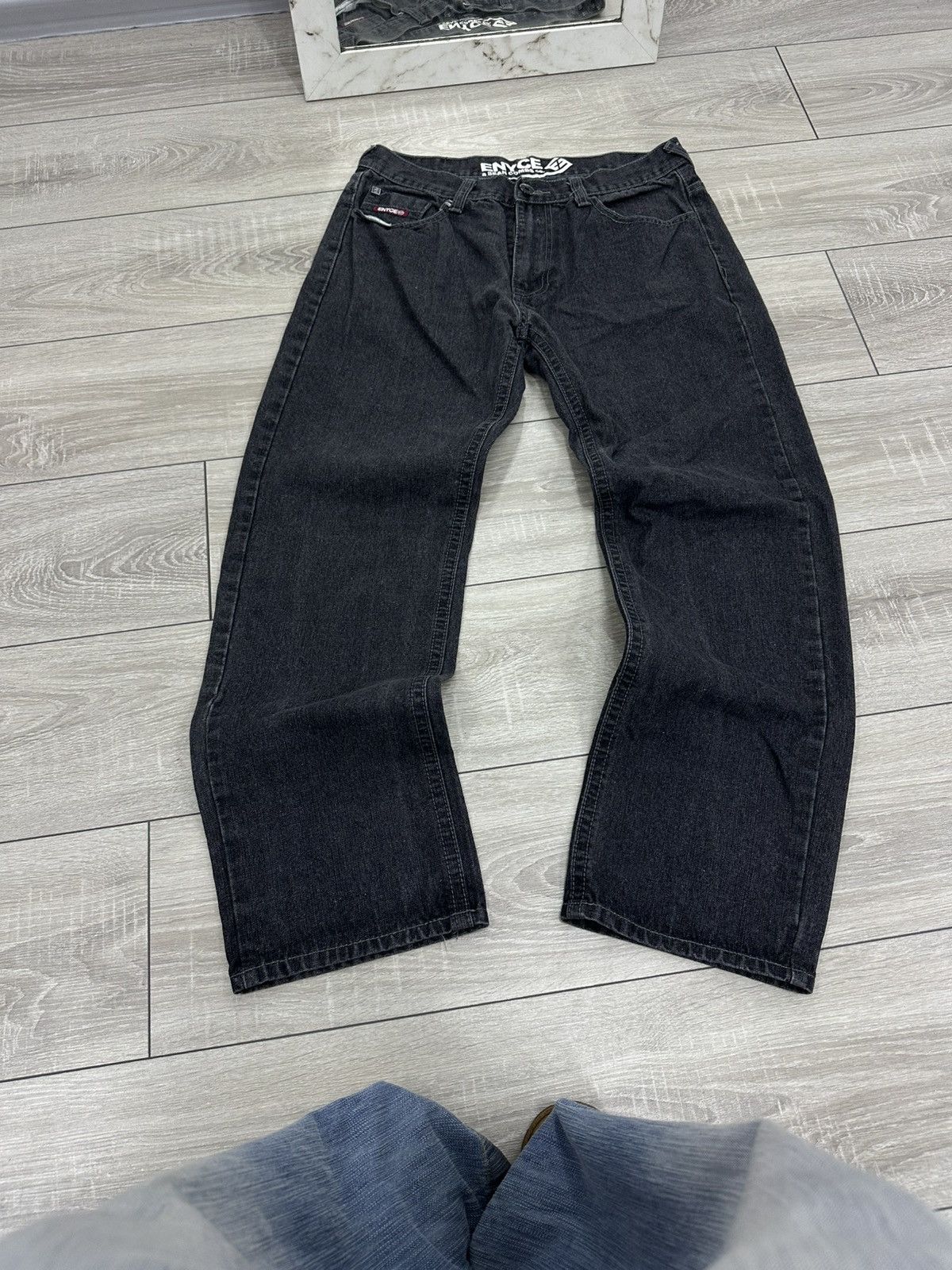 Enyce Enyce Skate Y2K Wide Baggy Jeans Size US 32 / EU 48 - 5 Thumbnail
