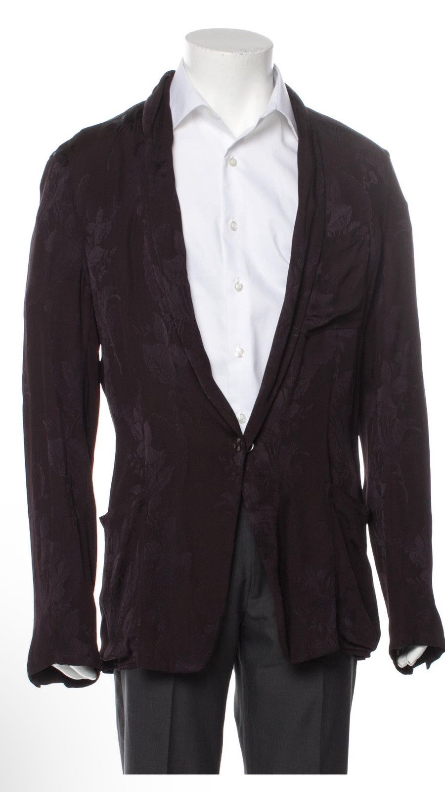 Jean Paul Gaultier Jean Paul Gaultier Floral Print Blazer Size 40S - 1 Thumbnail