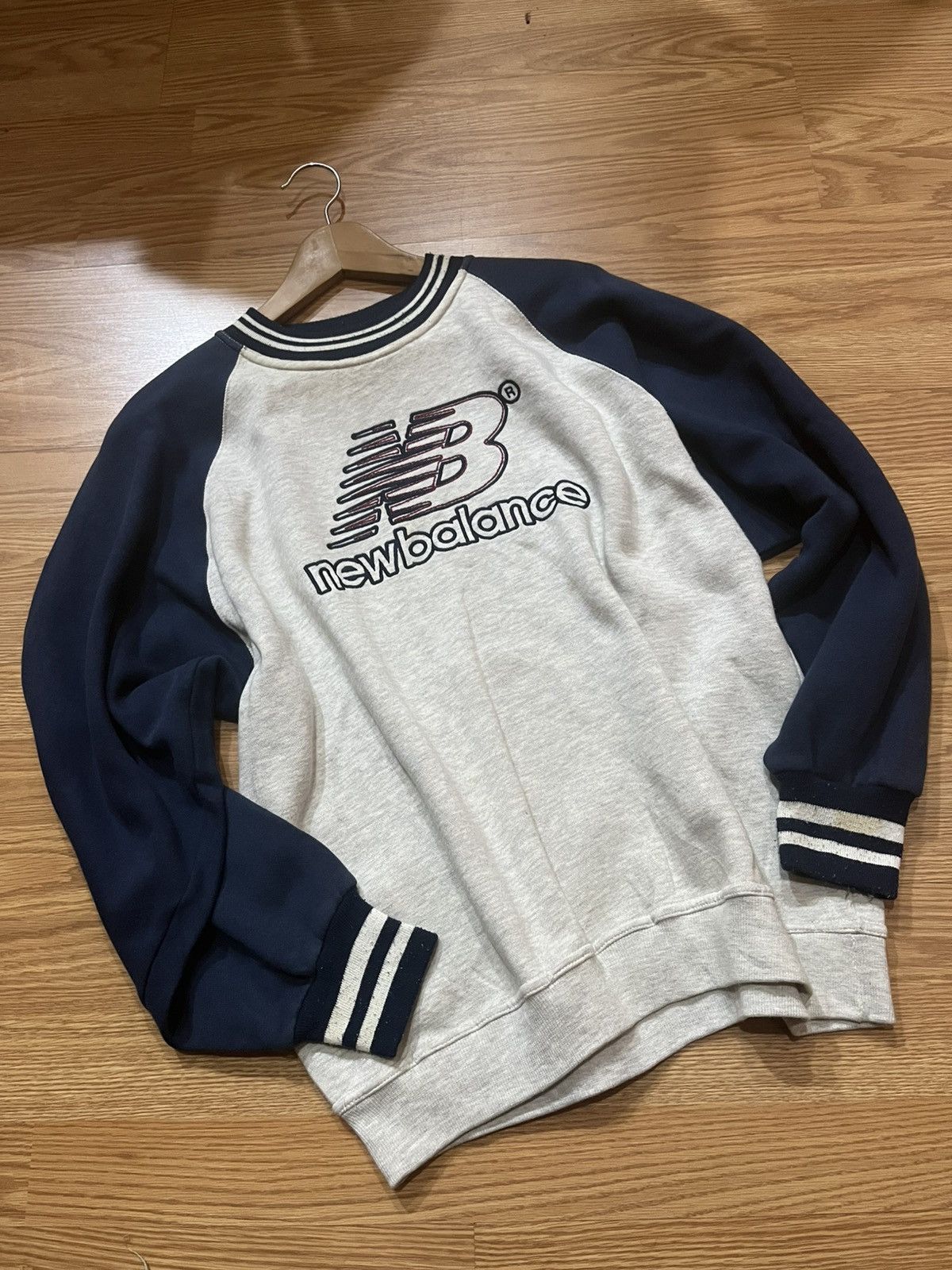 New Balance Vintage 90’s New Balance Sweatshirt Size US L / EU 52-54 / 3 - 2 Thumbnail