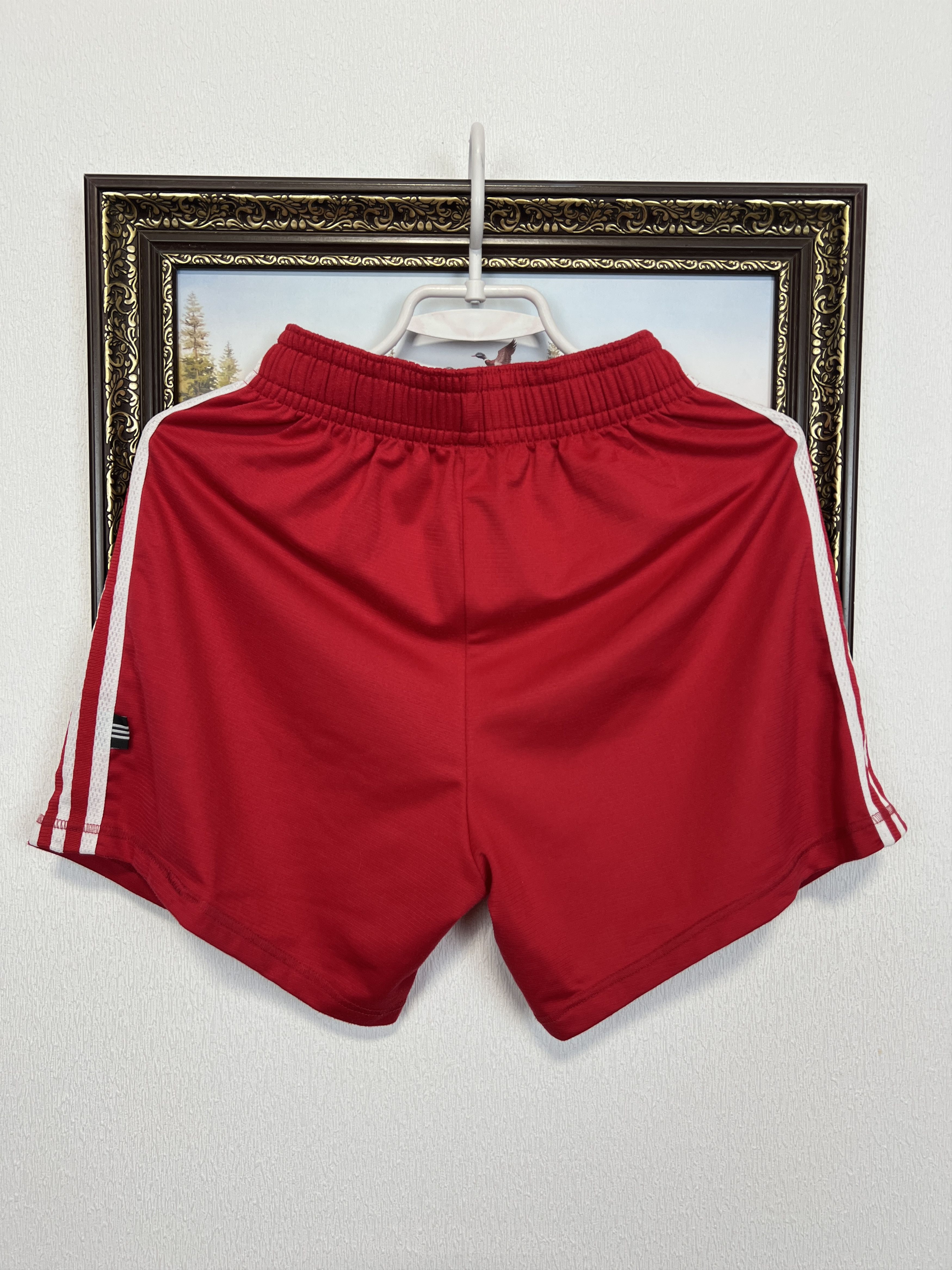 Adidas Vintage 90's Adidas Liverpool Football Shorts Soccer Rare Size US 32 / EU 48 - 10 Thumbnail