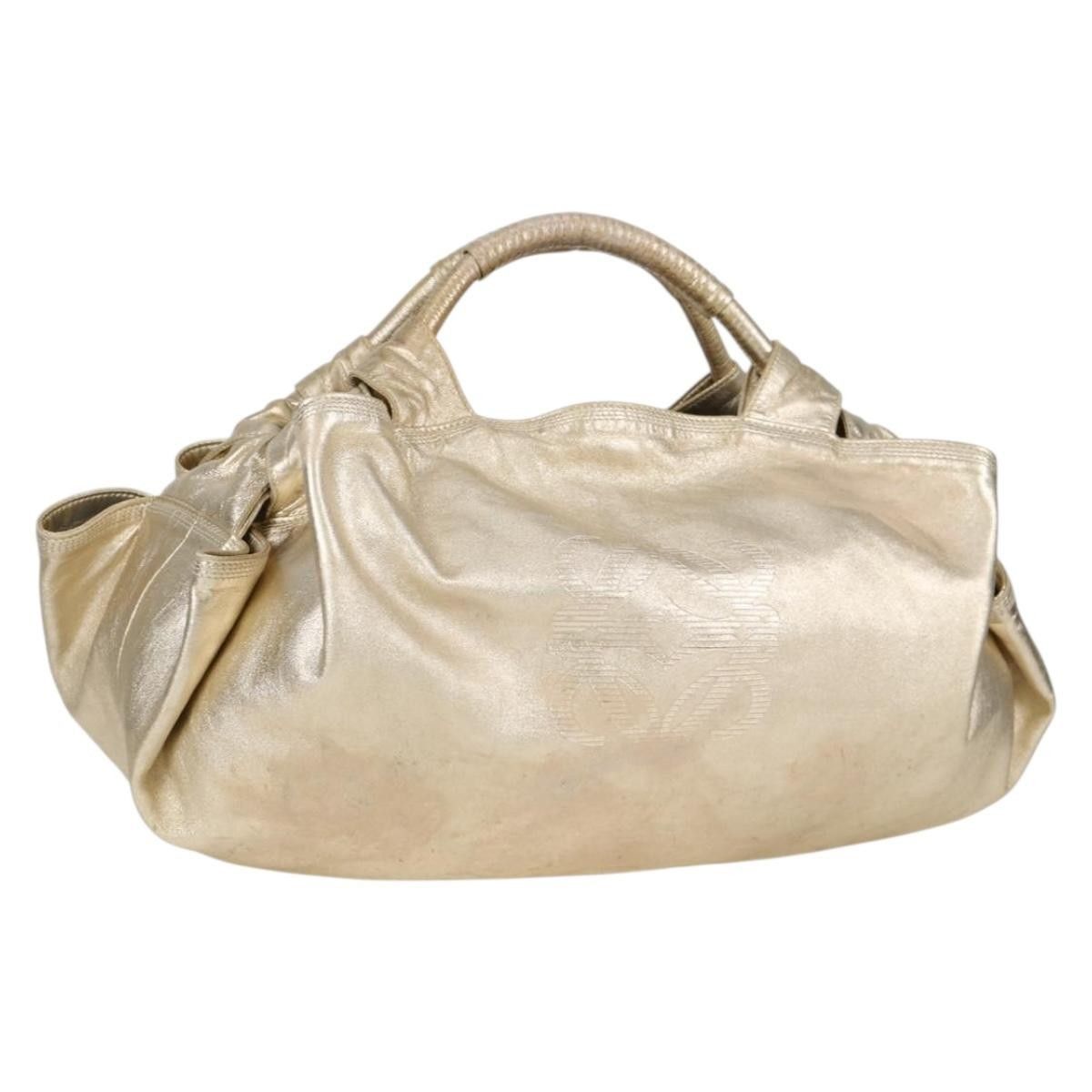 Loewe Loewe Anagram Logo Nappa Aire Hand Bag Leather Size ONE SIZE - 1 Thumbnail