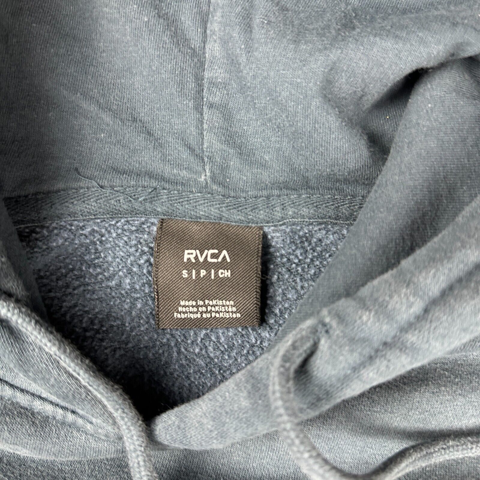 RVCA RVCA Adult S Front Logo Graphics Pullover Casual Hoodie Men Size US S / EU 44-46 / 1 - 4 Thumbnail