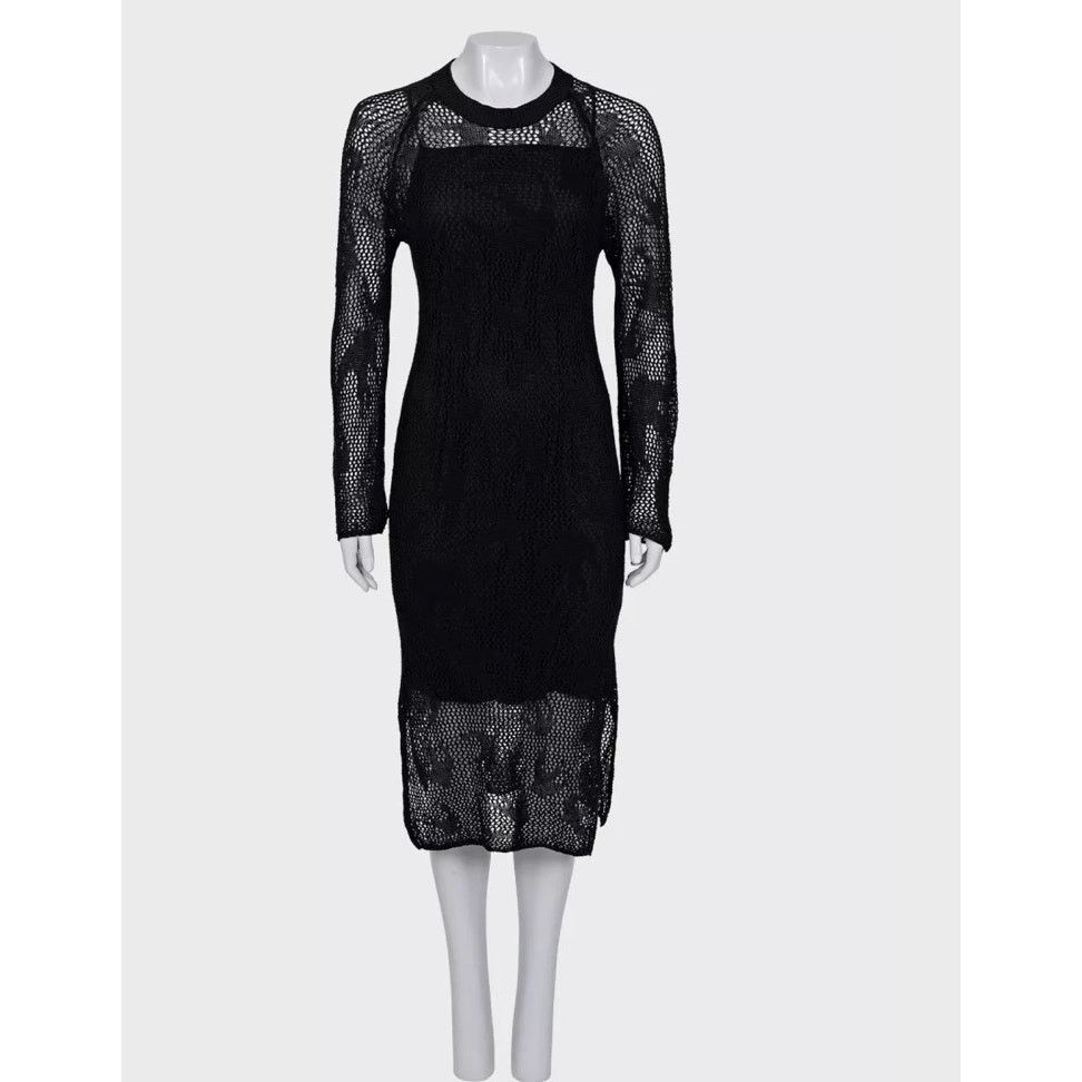 McQ Alexander McQueen Alexander McQueen McQ Knitted Linen Dress - Size Small Size S / US 4 / IT 40 - 1 Thumbnail