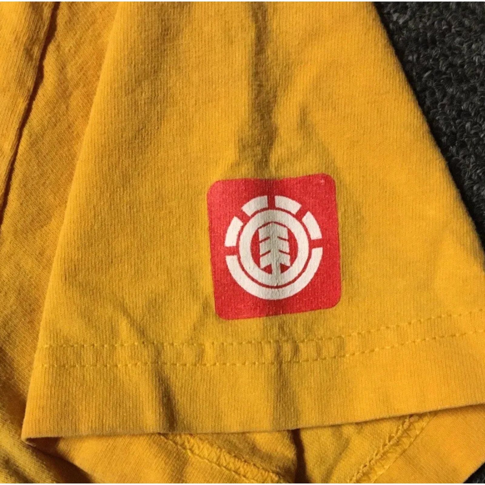 Thrasher VINTAGE 90s Element Skateboards Faded Shirt M Habitat Bam Margera Adio Skate Grunge Shirt Mens Yellow Thrasher USA Skateboarding Retro 90s Grunge Size US M / EU 48-50 / 2 - 3 Thumbnail