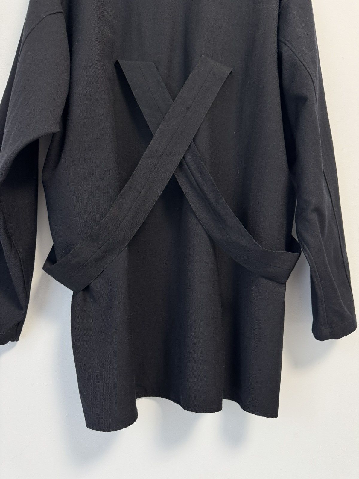 Yohji Yamamoto YOHJI YAMAMOTO POUR HOMME Strap Design Long Sleeve Shirt Size XL / US 12-14 / IT 48-50 - 13 Thumbnail