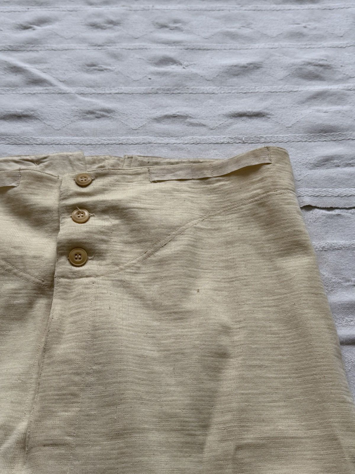 Vintage Vintage 1951 Dated French Military Underwear Thermal Pants Size US 32 / EU 48 - 2 Thumbnail