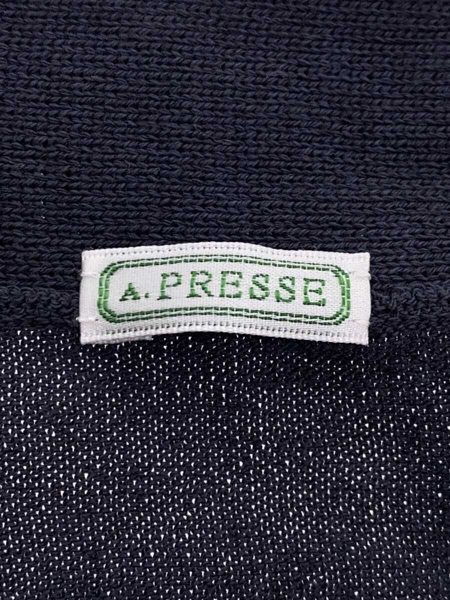 A.PRESSE Blue Cotton Cardigan (thin) Size US M / EU 48-50 / 2 - 3 Thumbnail