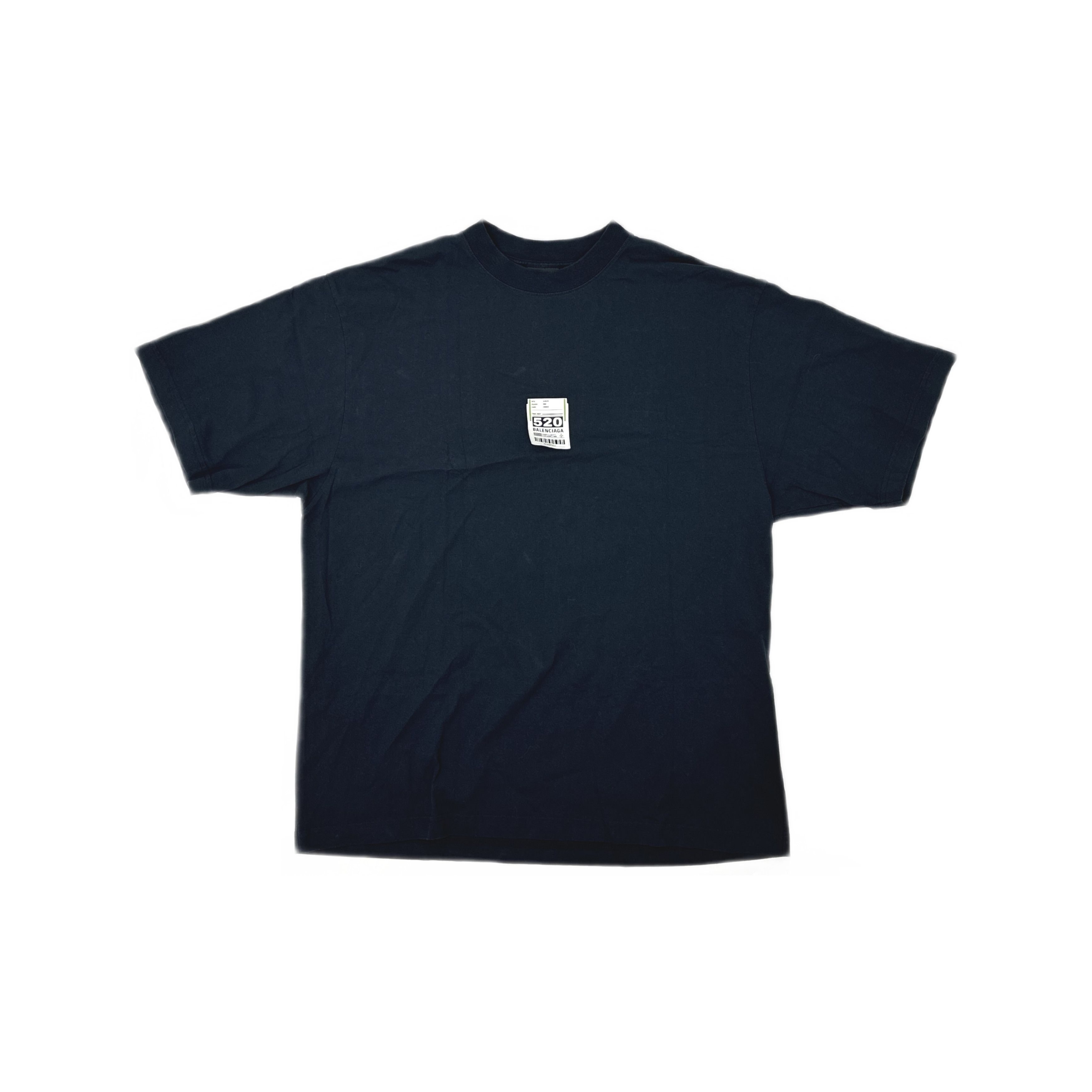 Balenciaga Balenciaga 520 Logo T-Shirt Black Size M Size US M / EU 48-50 / 2 - 1 Thumbnail