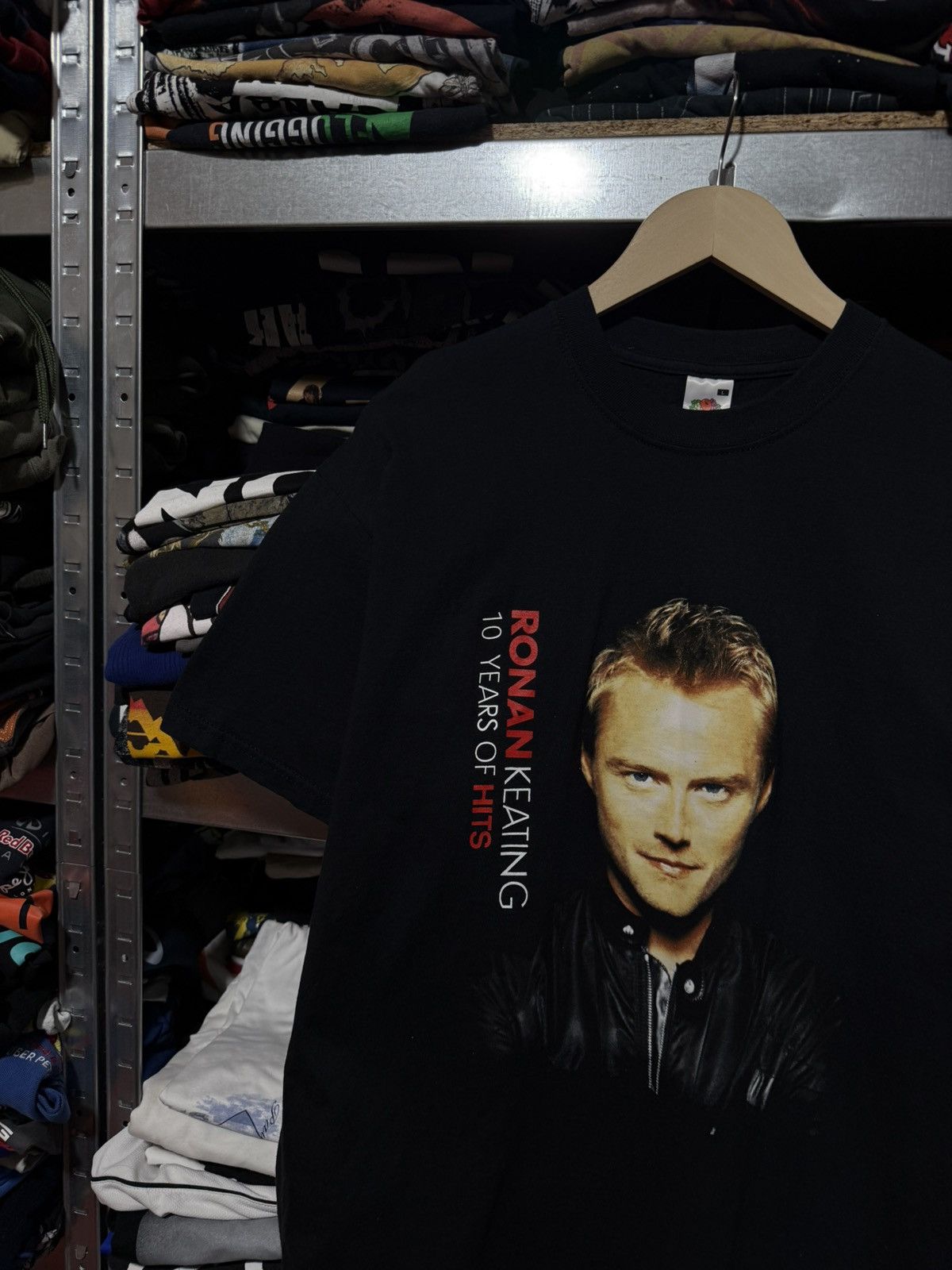 Vintage Ronan Keating Boyzone 10 Years Of This Tour 2004 T-Shirt Size US L / EU 52-54 / 3 - 3 Thumbnail