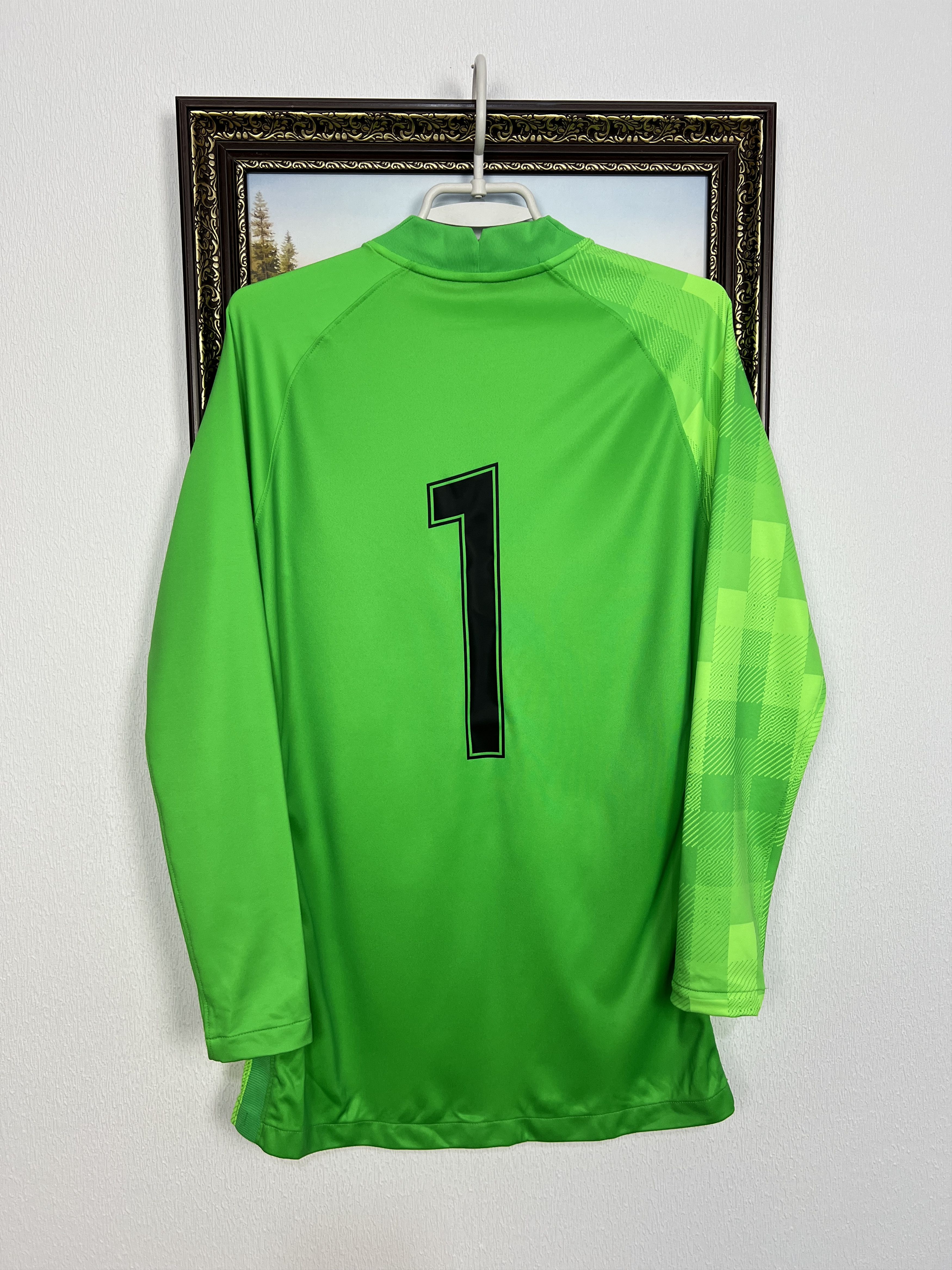 Nike Nike Poland Football Goalkeeper Shirt Soccer Jersey Trikot Size US L / EU 52-54 / 3 - 8 Thumbnail