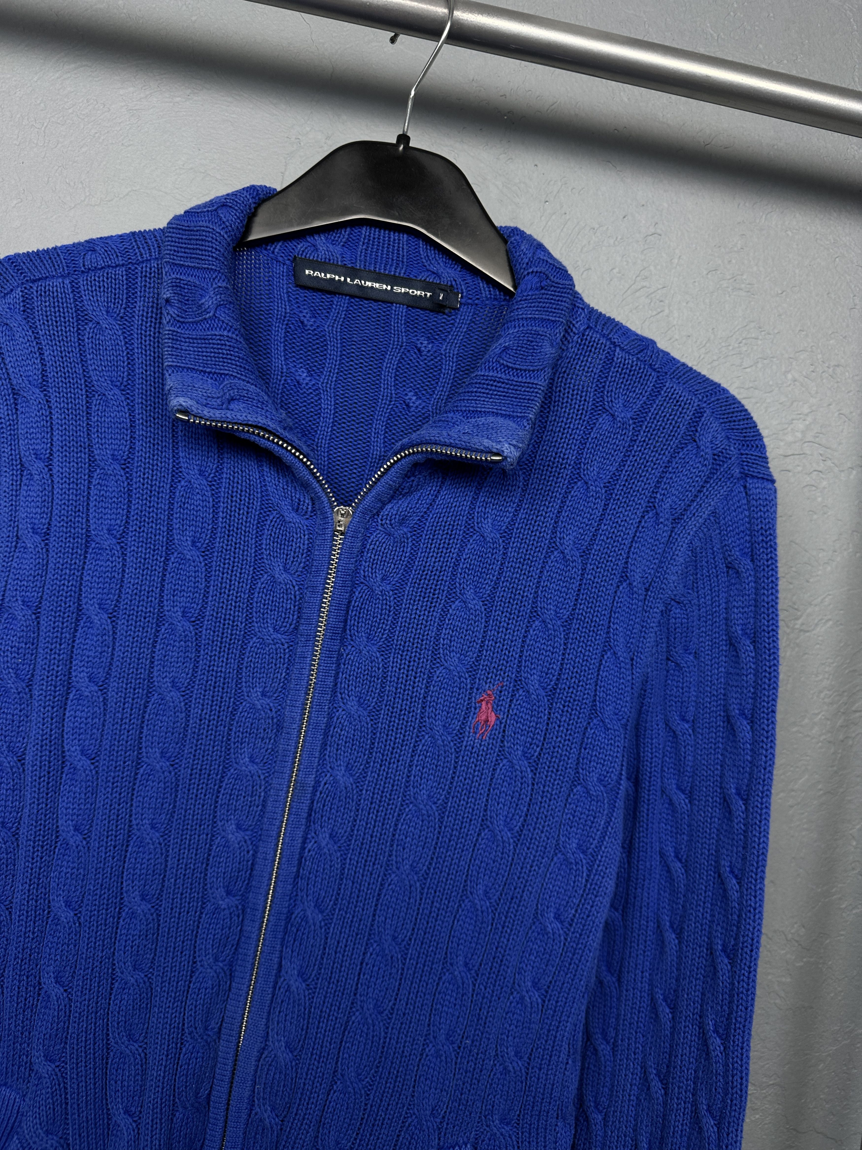 Polo Ralph Lauren Polo Ralph Lauren Vintage Womens Cable Knit Full Zip Sweater Size M / US 6-8 / IT 42-44 - 2 Thumbnail