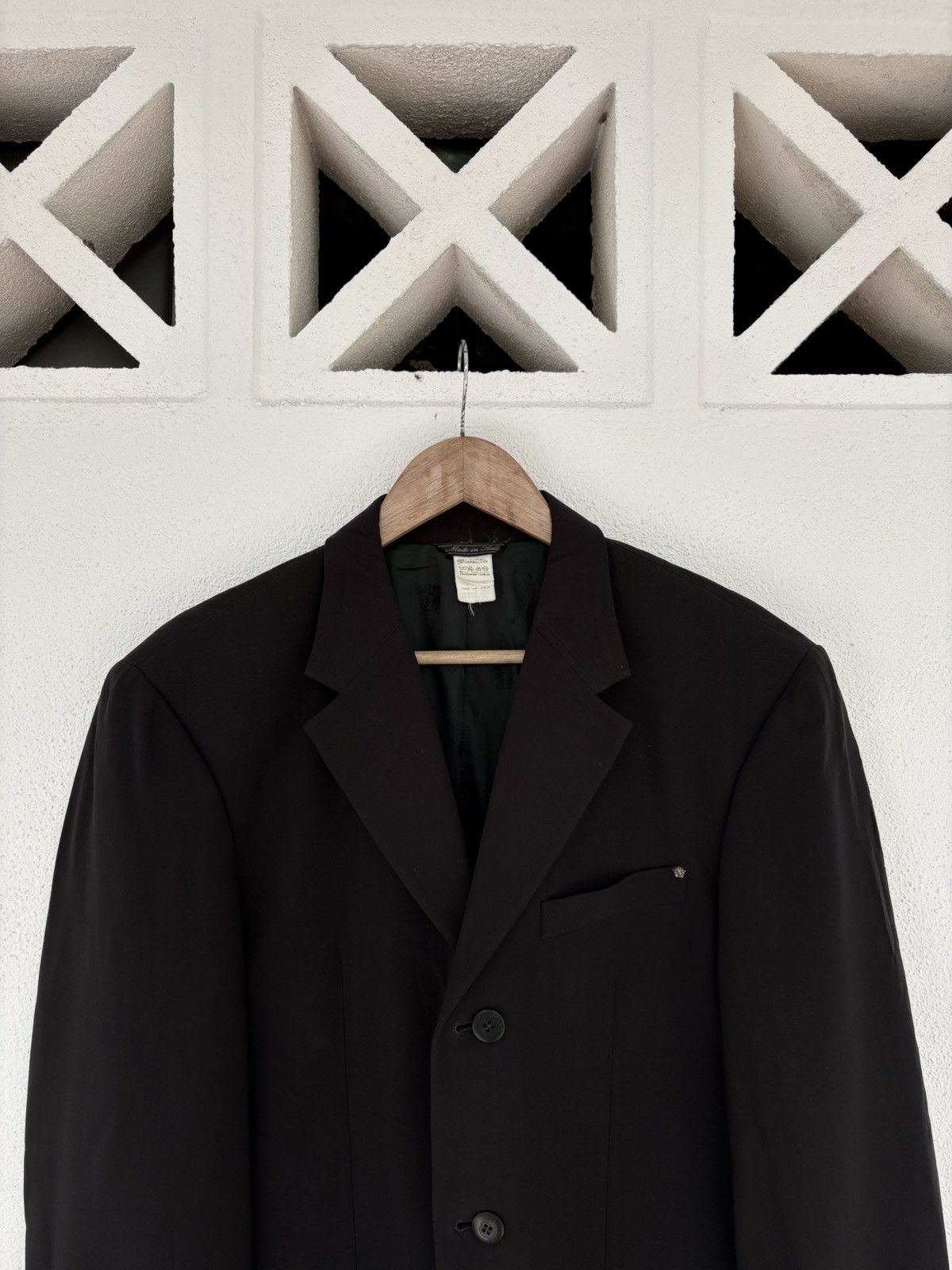 Versace Gianni Versace Wool Blazer - Medusa Logo Made in Italy Size US M / EU 48-50 / 2 - 4 Thumbnail