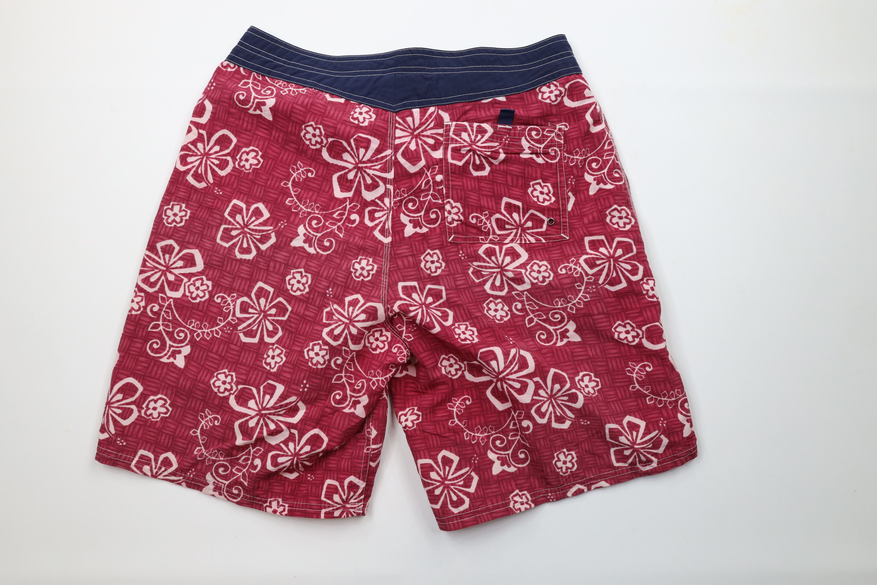 Ocean Pacific × Vintage Vintage 90s Ocean Pacific OP Surfing Board Shorts Trunks Size US 32 / EU 48 - 7 Thumbnail