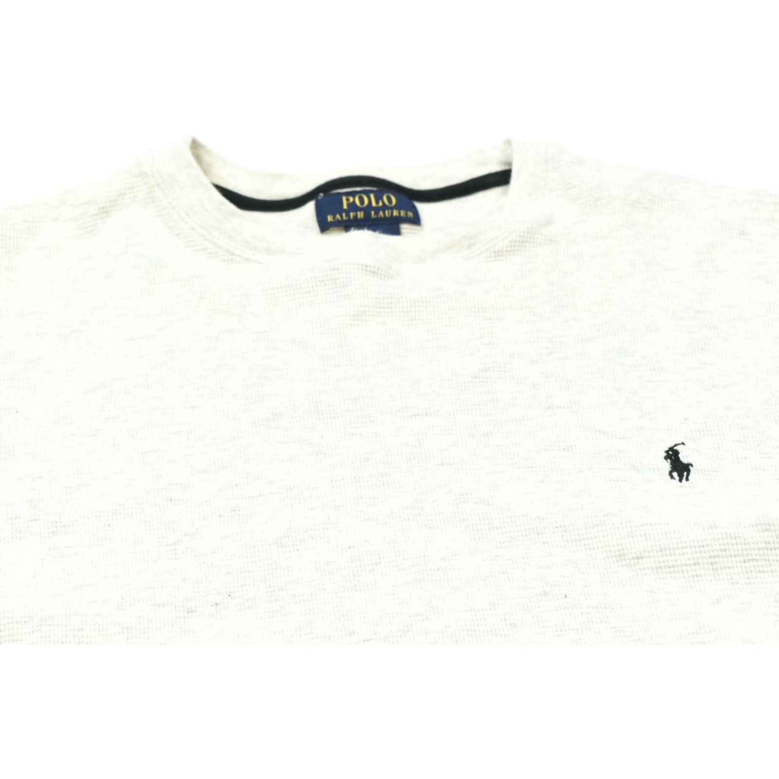 Polo Ralph Lauren Polo Ralph Lauren Waffle-Knit Thermal Shirt Mens 2XL Gray Long Sleeve Slim Fit Crew Neck T-Shirt Winter Fall Spring Size US XXL / EU 58 / 5 - 3 Thumbnail