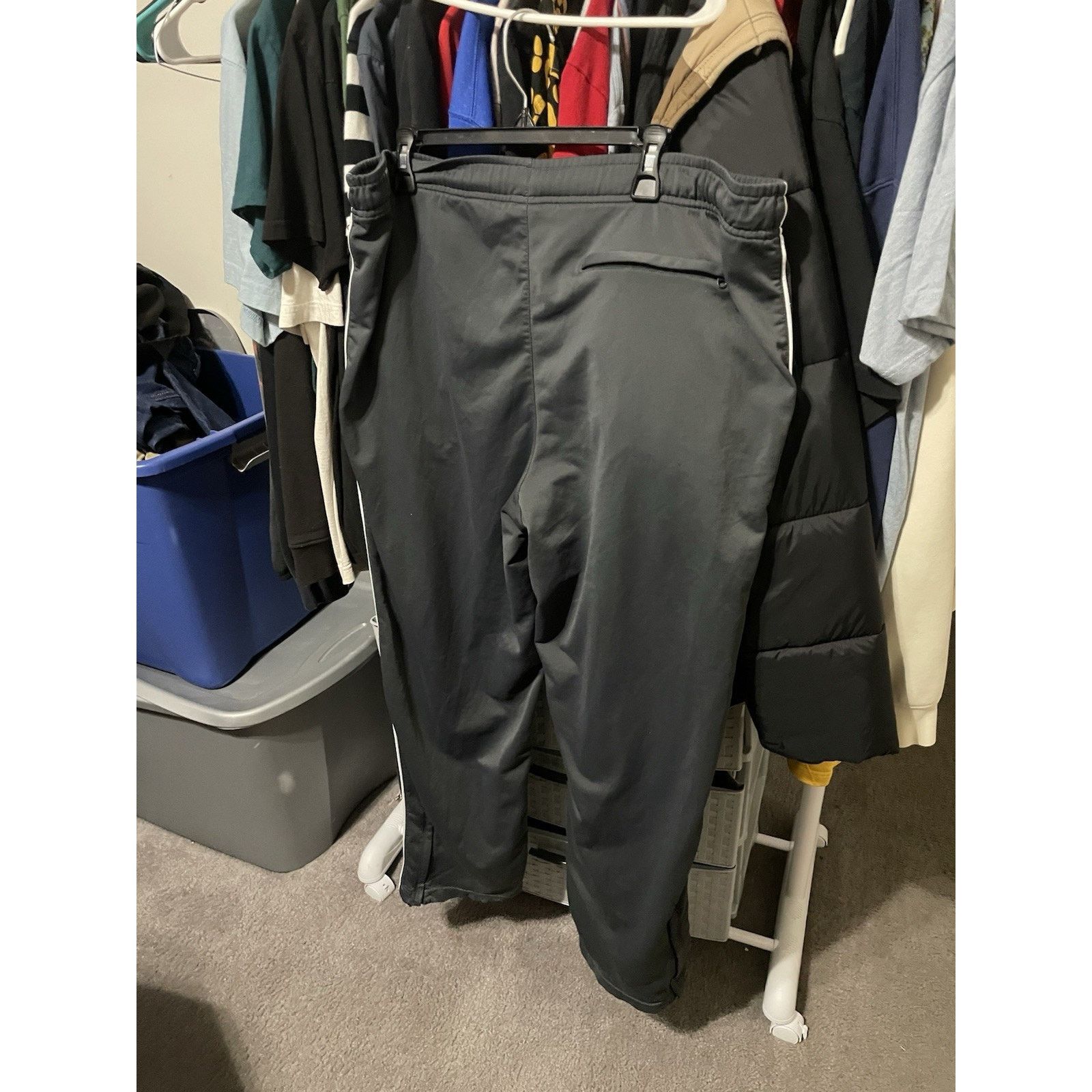 Nike Size XL-Nike Gray Hoodie 1/4 Zip shirt and Vintage pants Set Size US XL / EU 56 / 4 - 8 Thumbnail